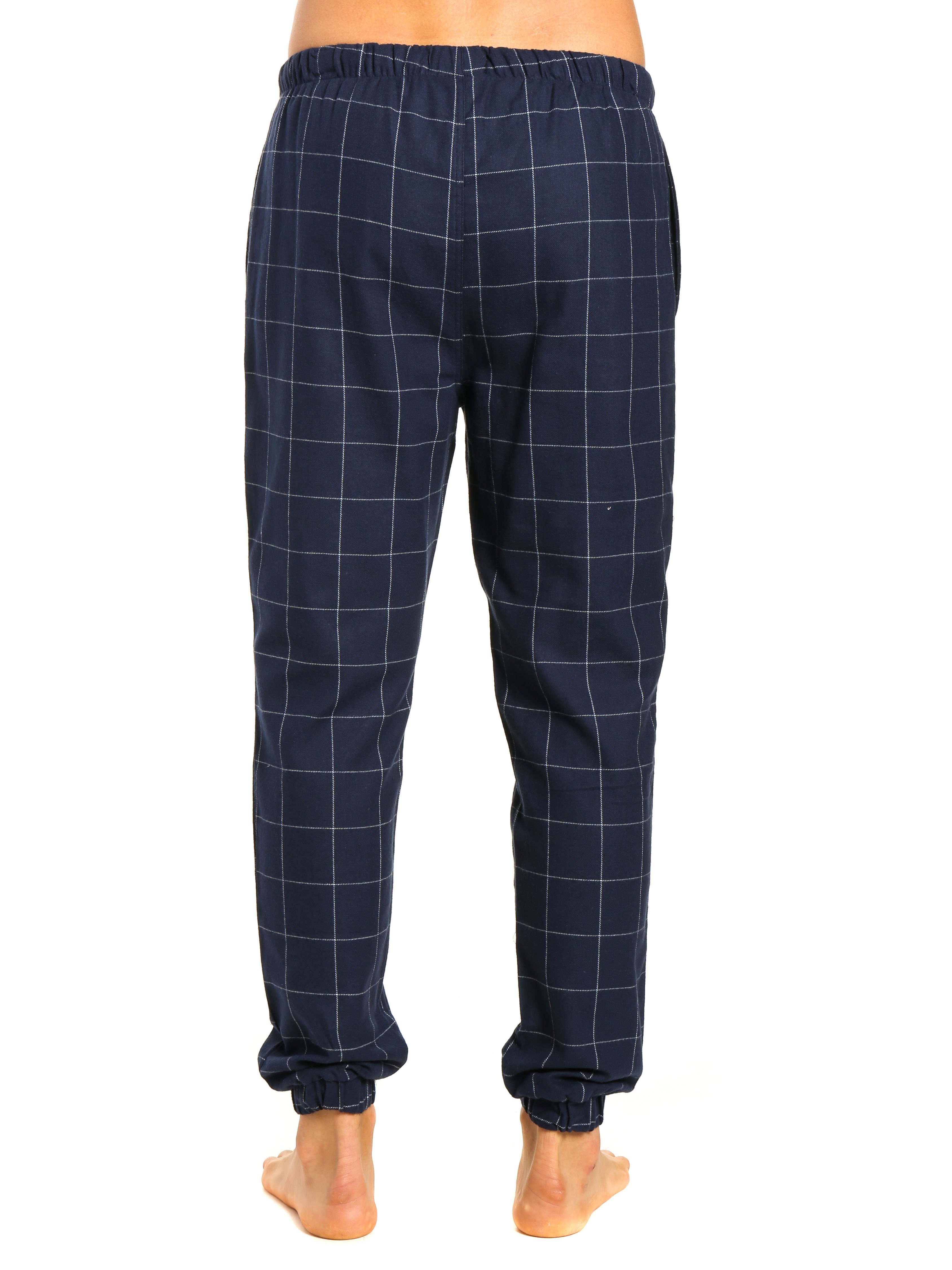 Windowpane Checks - Navy