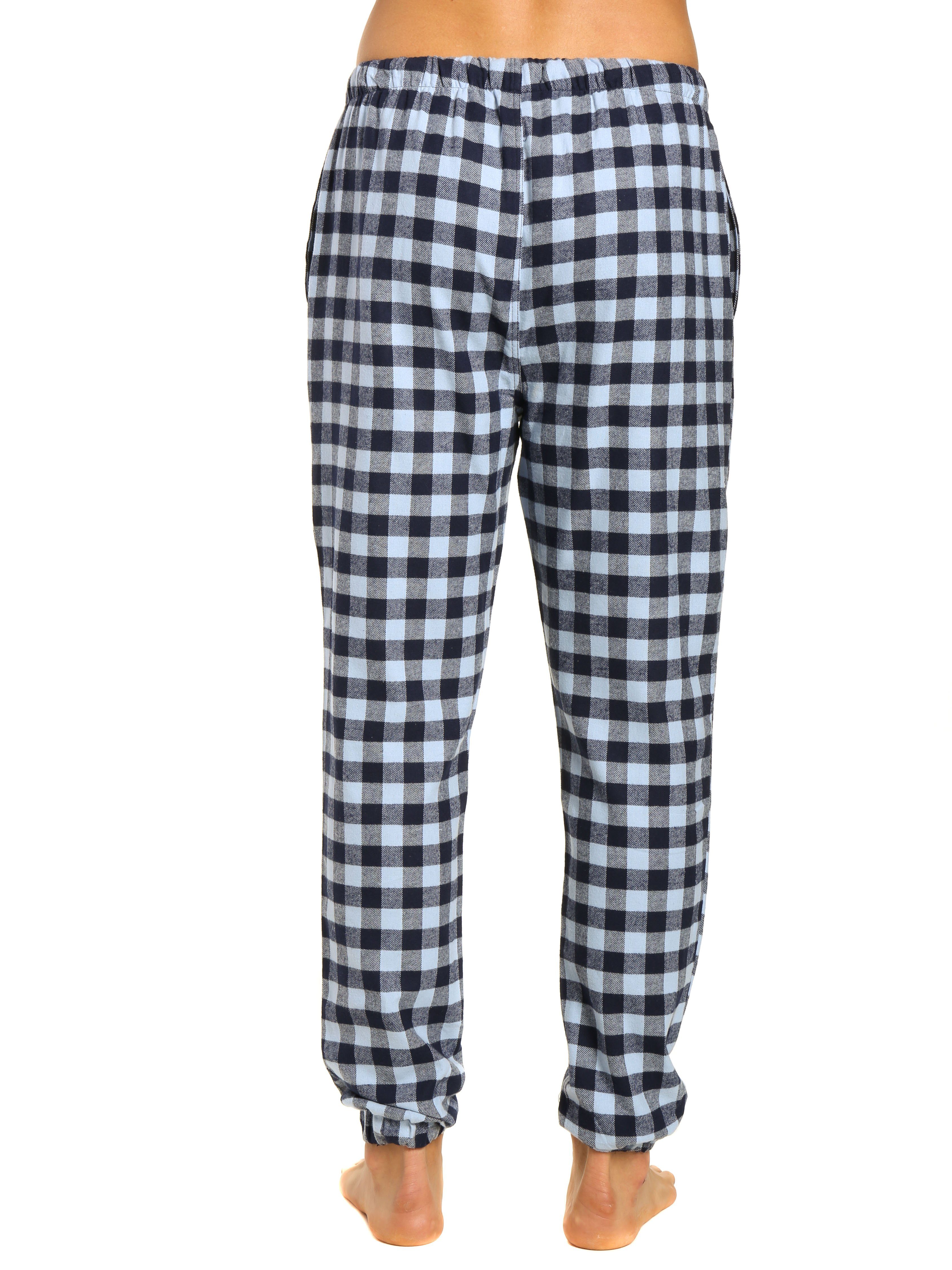 Gingham Checks - Navy Blue