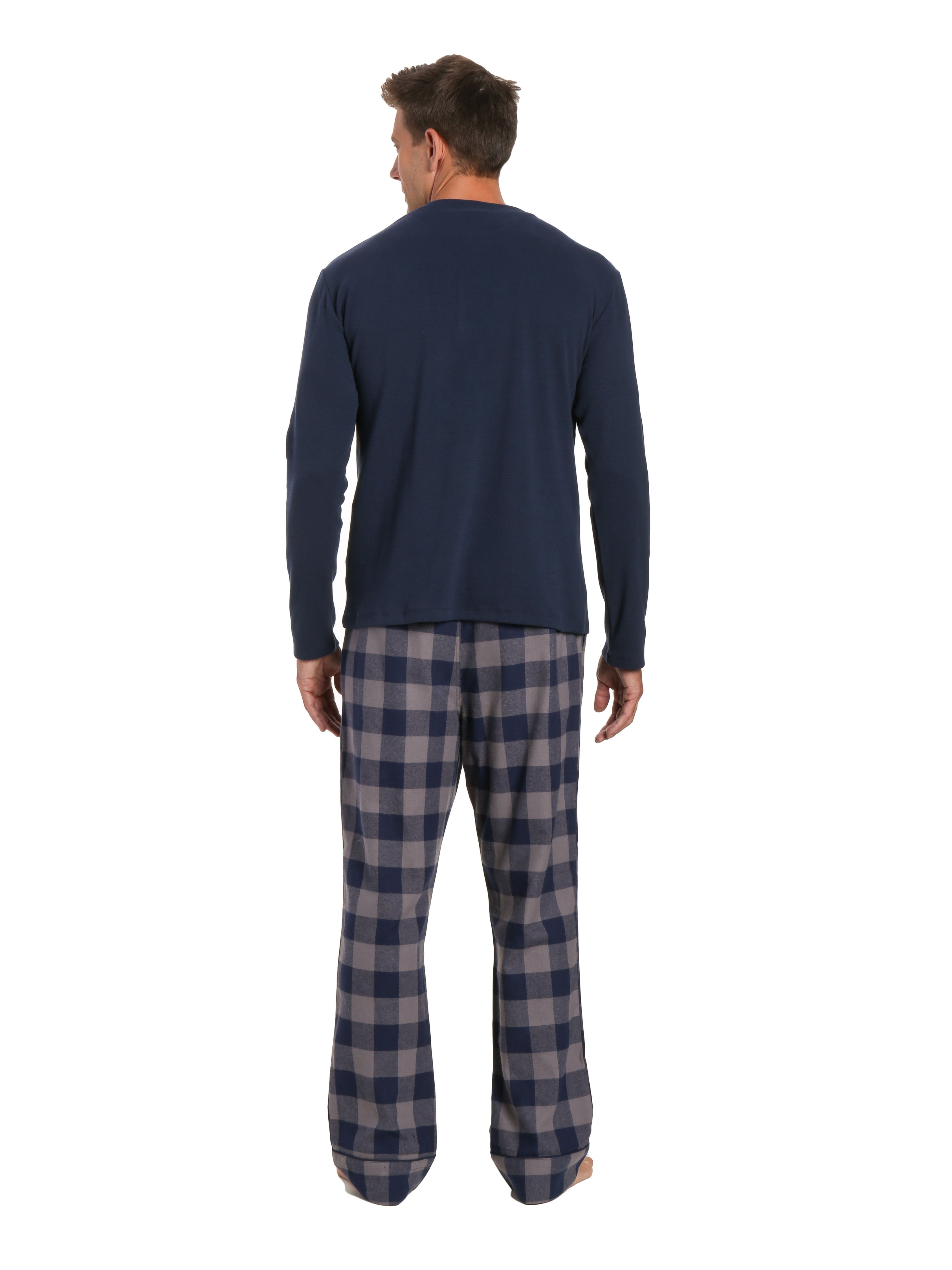 Gingham Checks - Charcoal-Navy