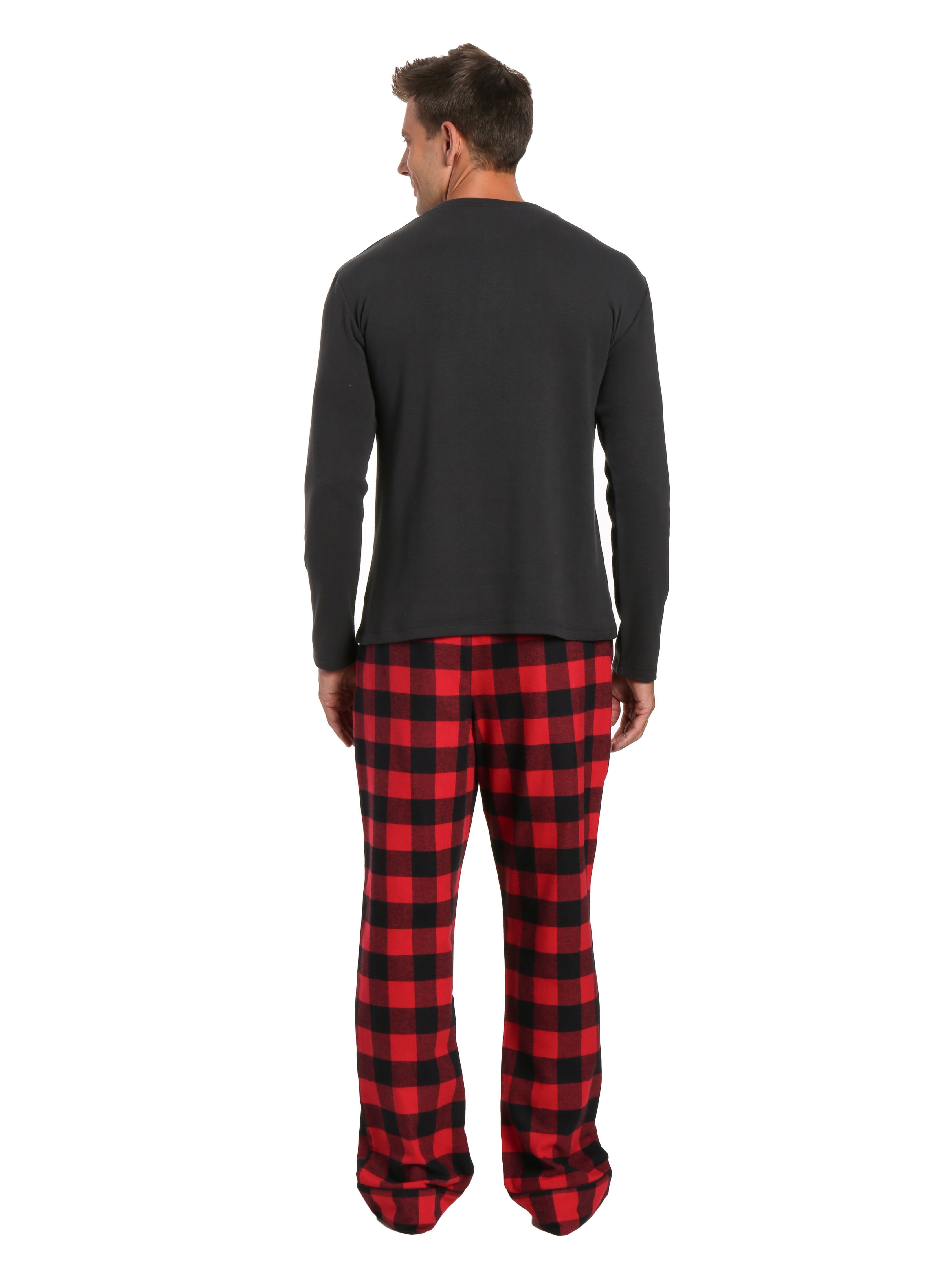 Gingham Checks - Black-Red