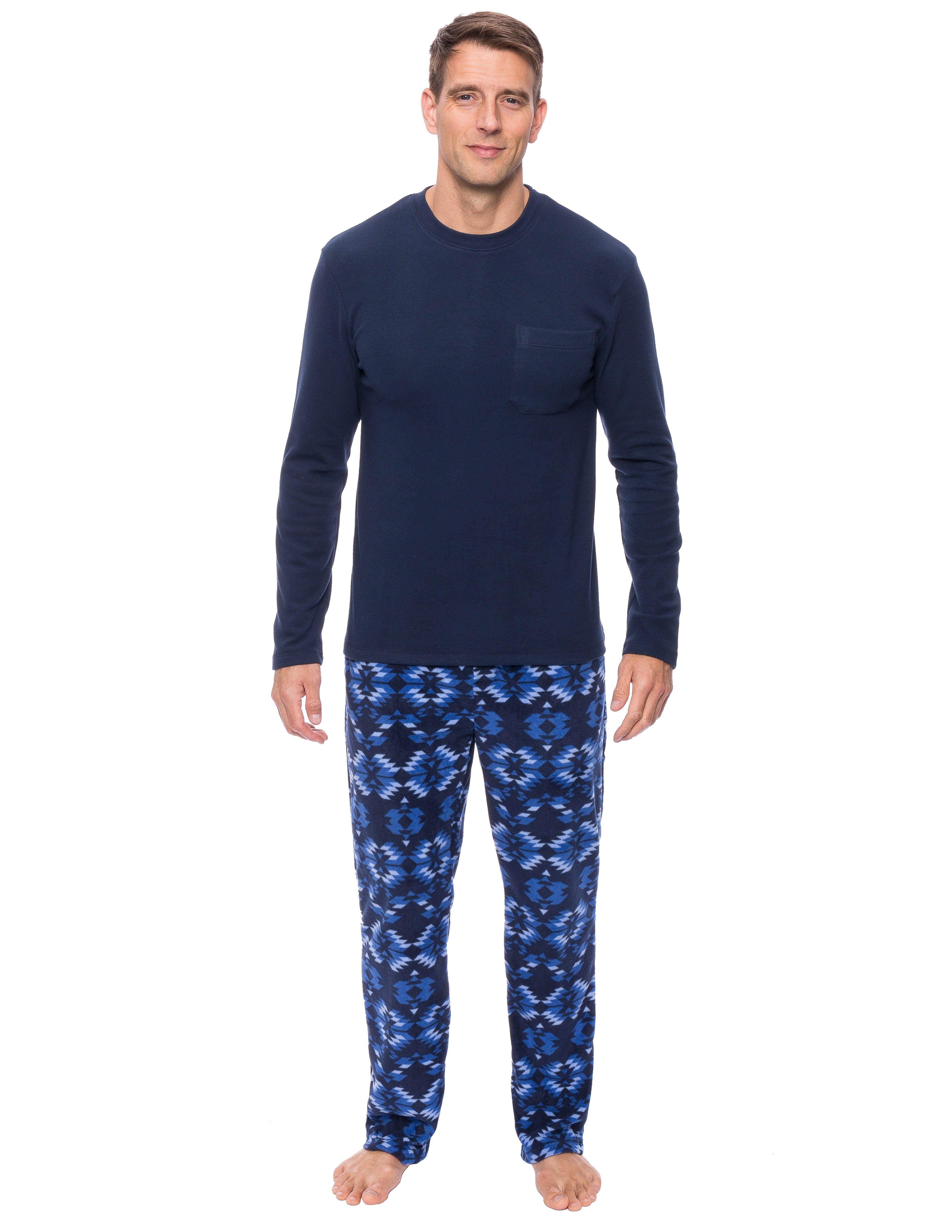 Mens Microfleece Lounge Set