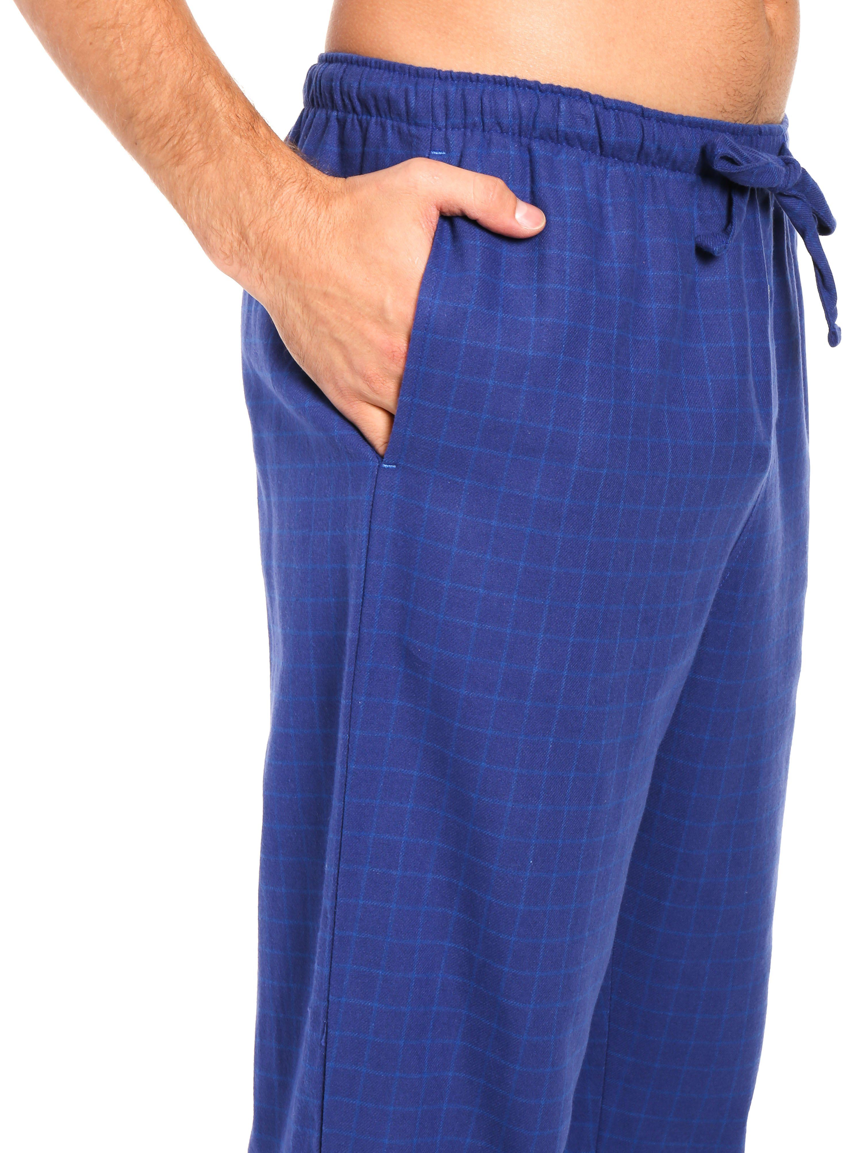 Windowpane Checks - Navy Blue