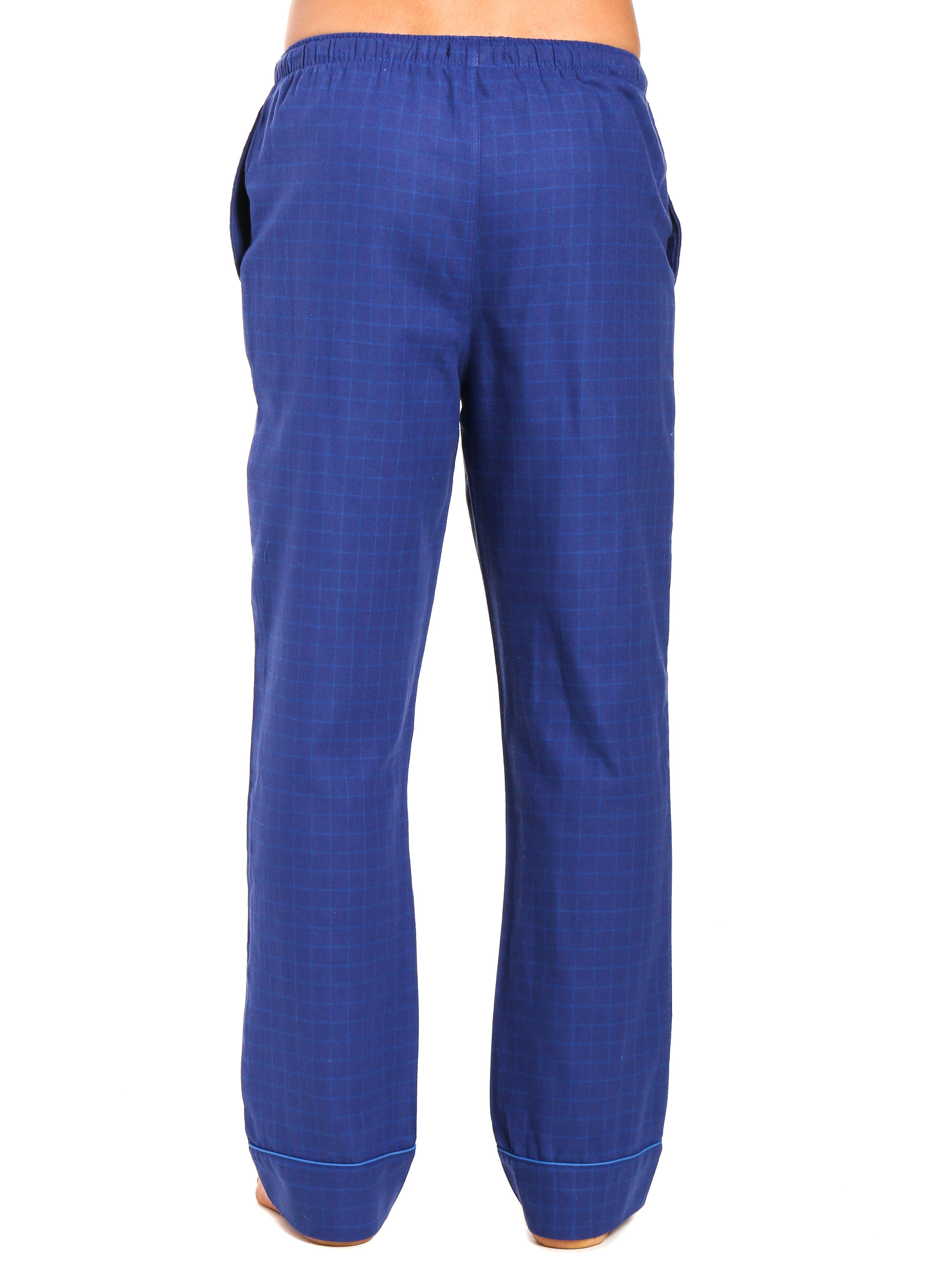 Windowpane Checks - Navy Blue