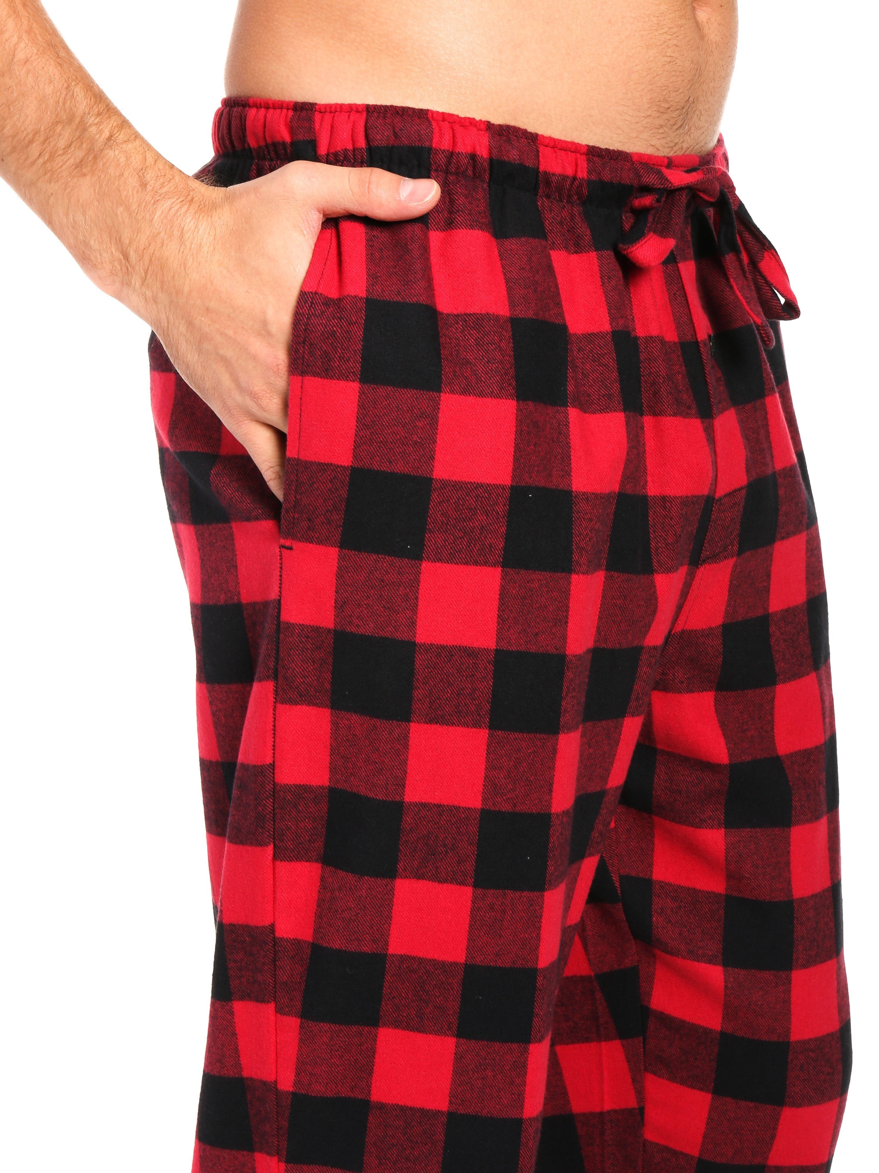 Gingham Checks - Black-Red