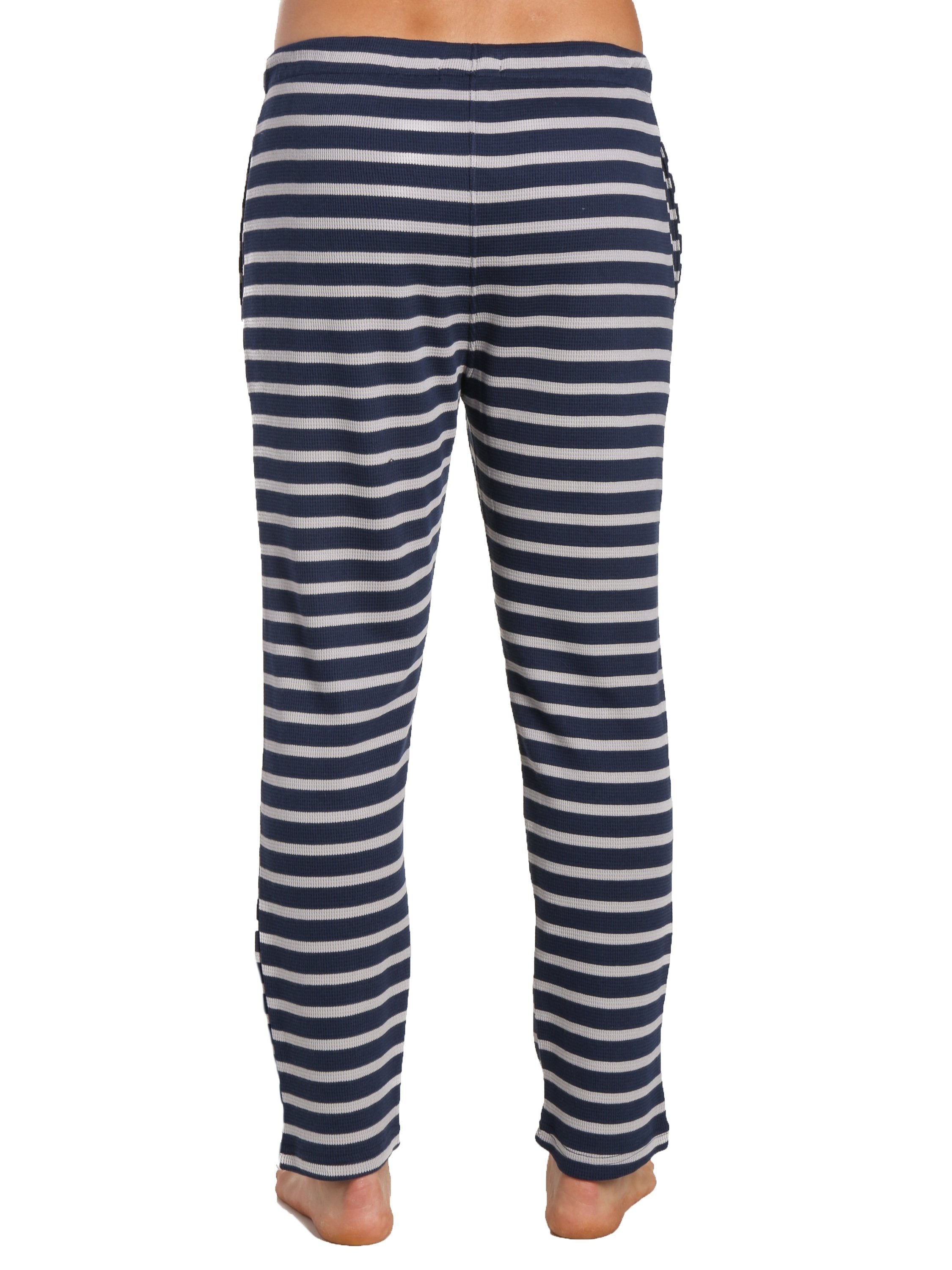 Stripes Navy/Heather Grey