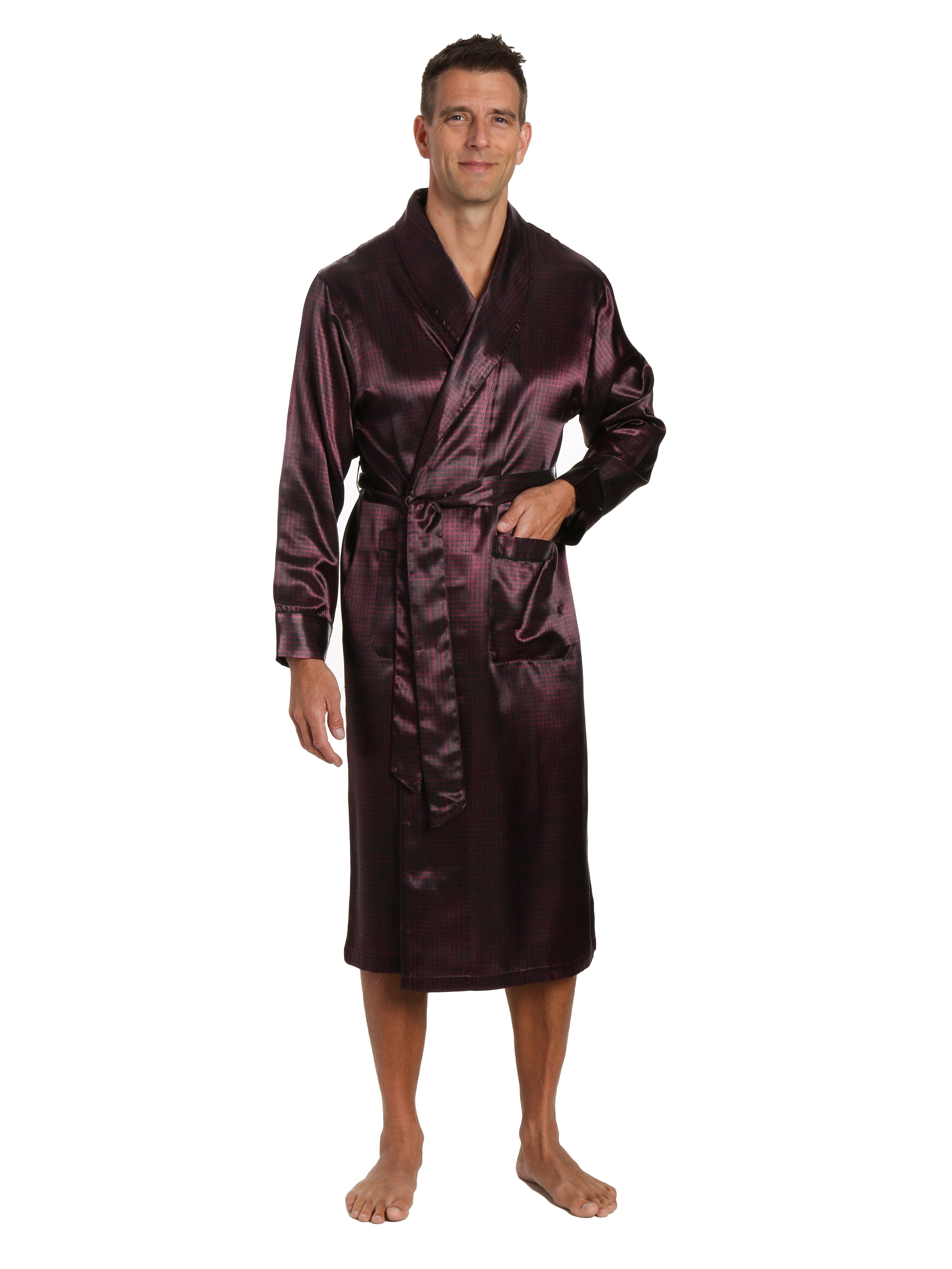 Men's Premium Satin Robe