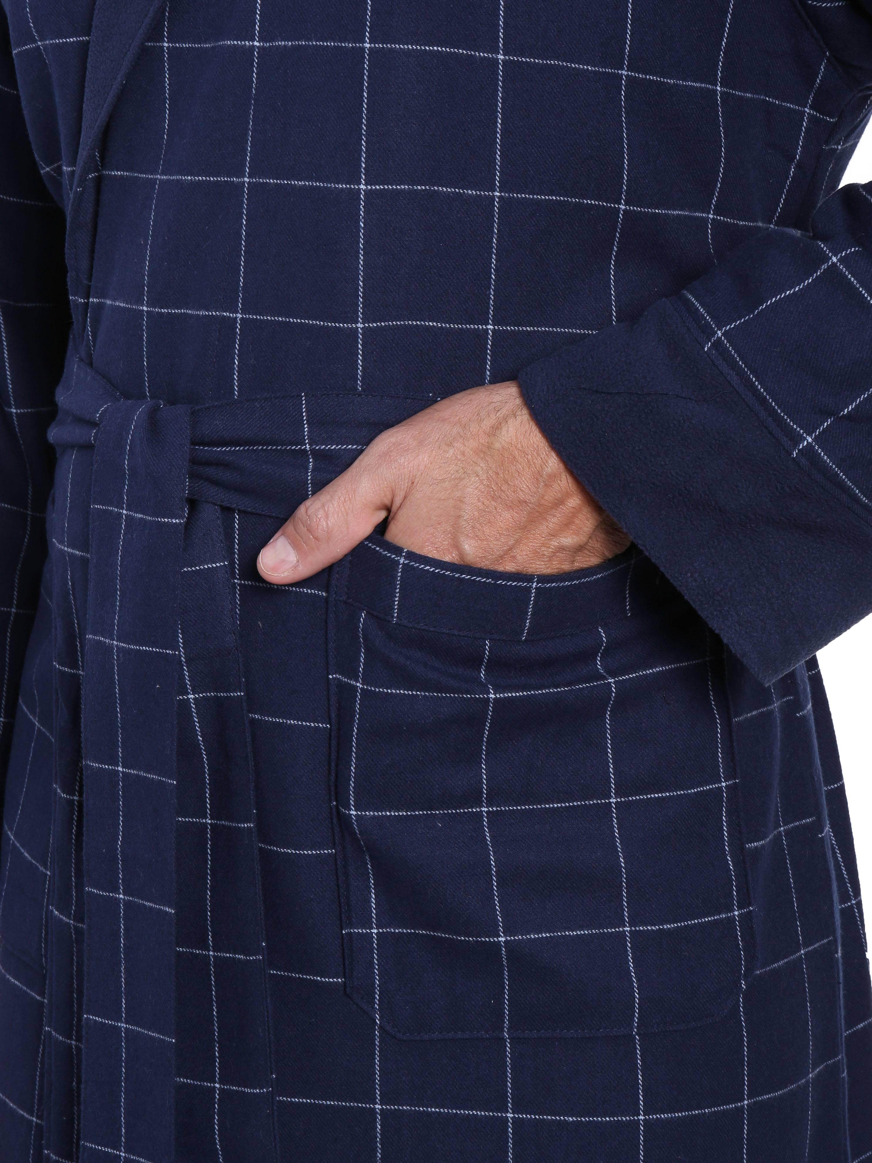 Windowpane Checks - Navy