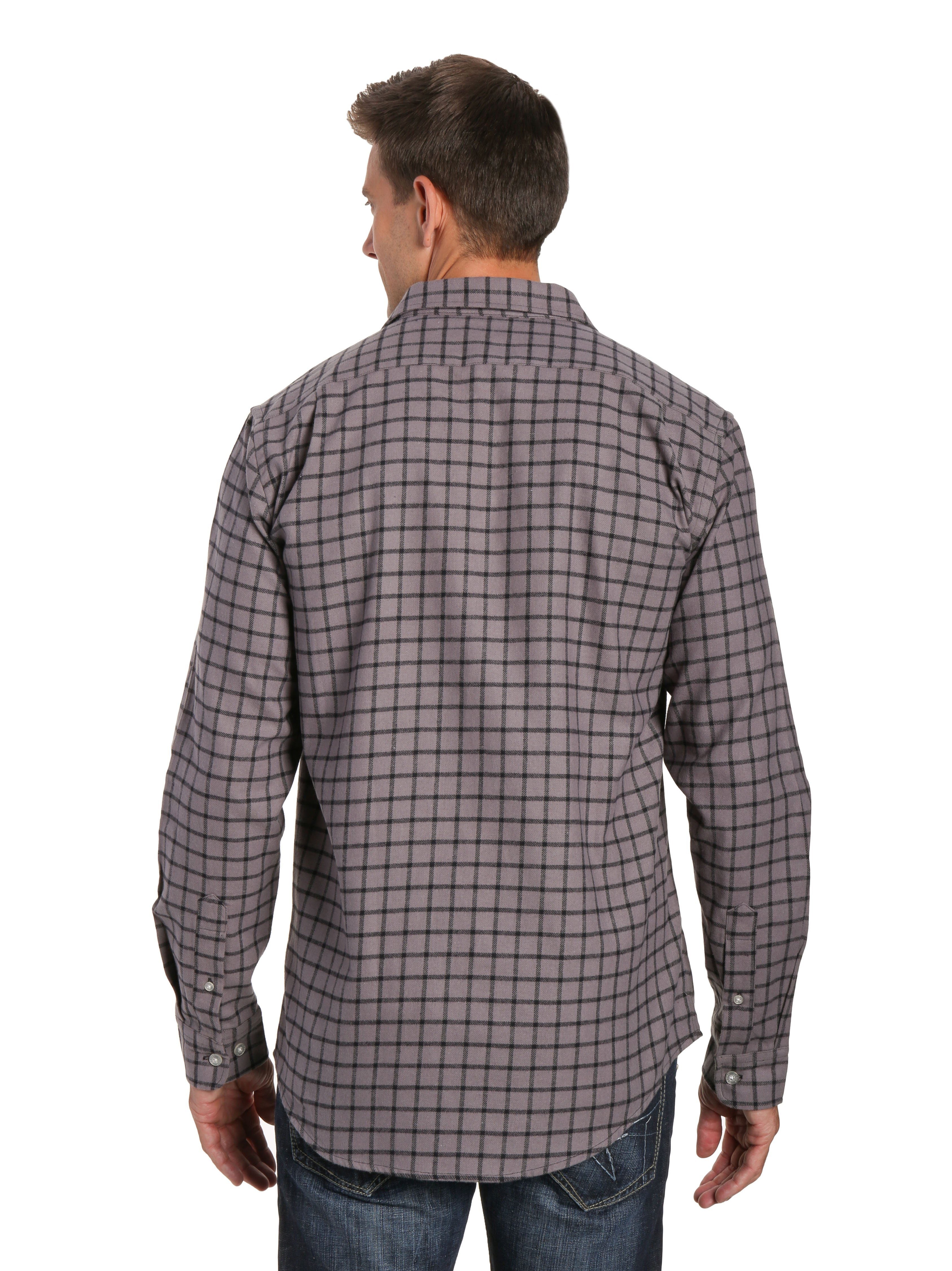 Checks - Charcoal Black