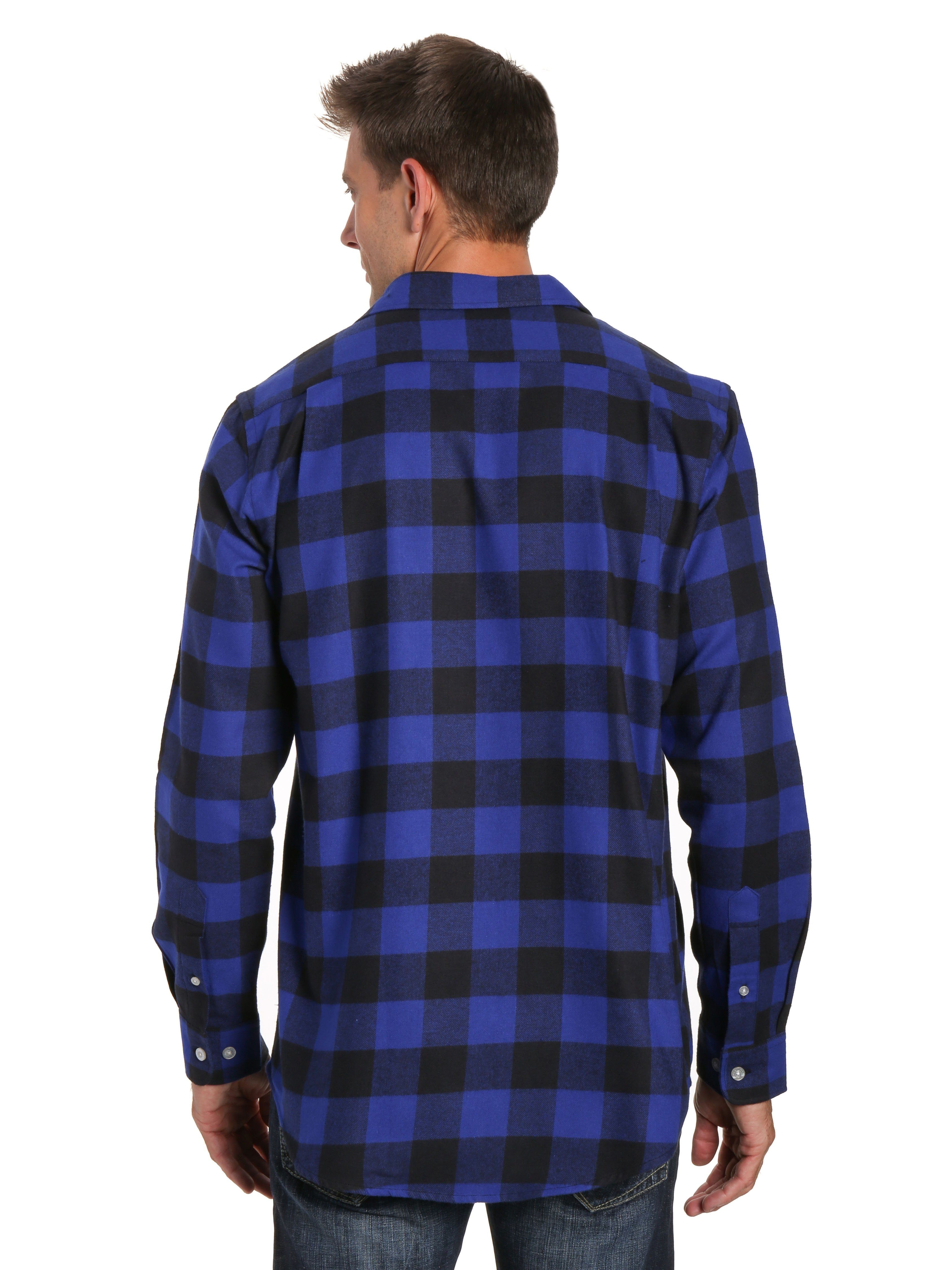 Gingham Checks - Blue-Black