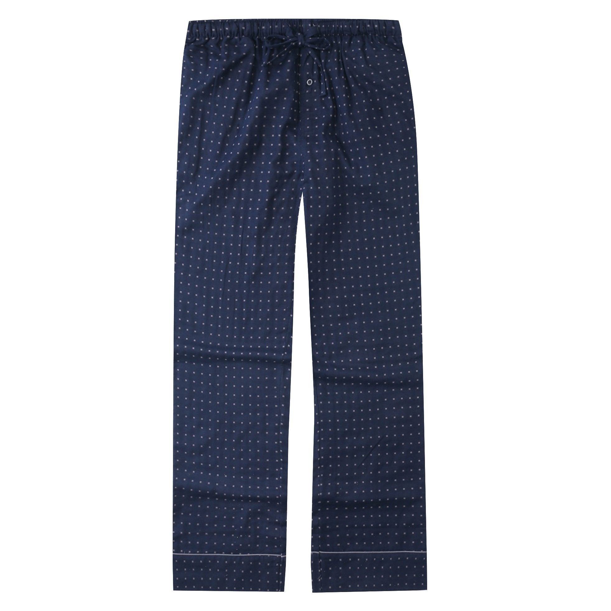 Mens Cotton Woven Double Layer Soft Lounge Pant