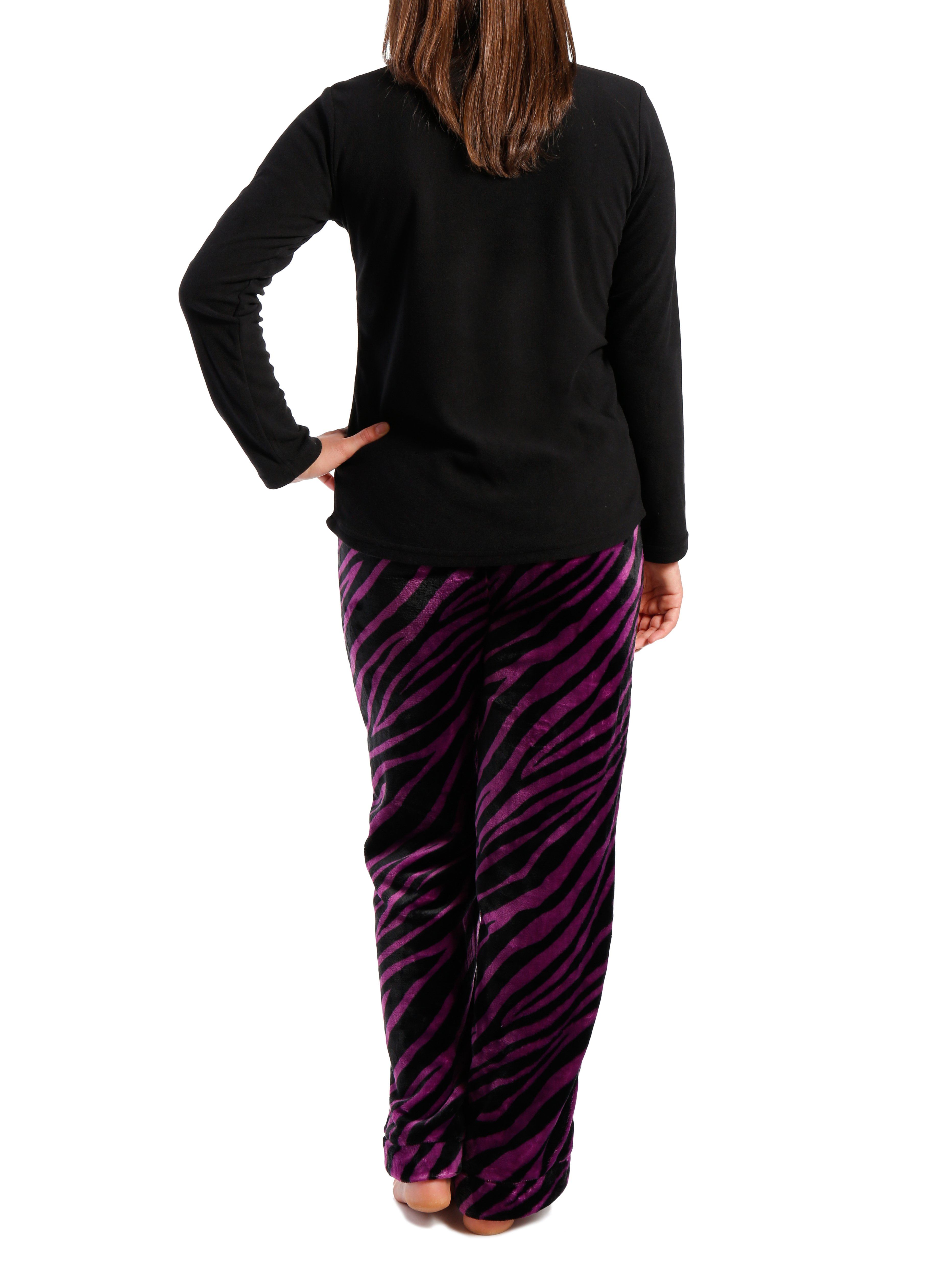 Zebra - Purple/Black