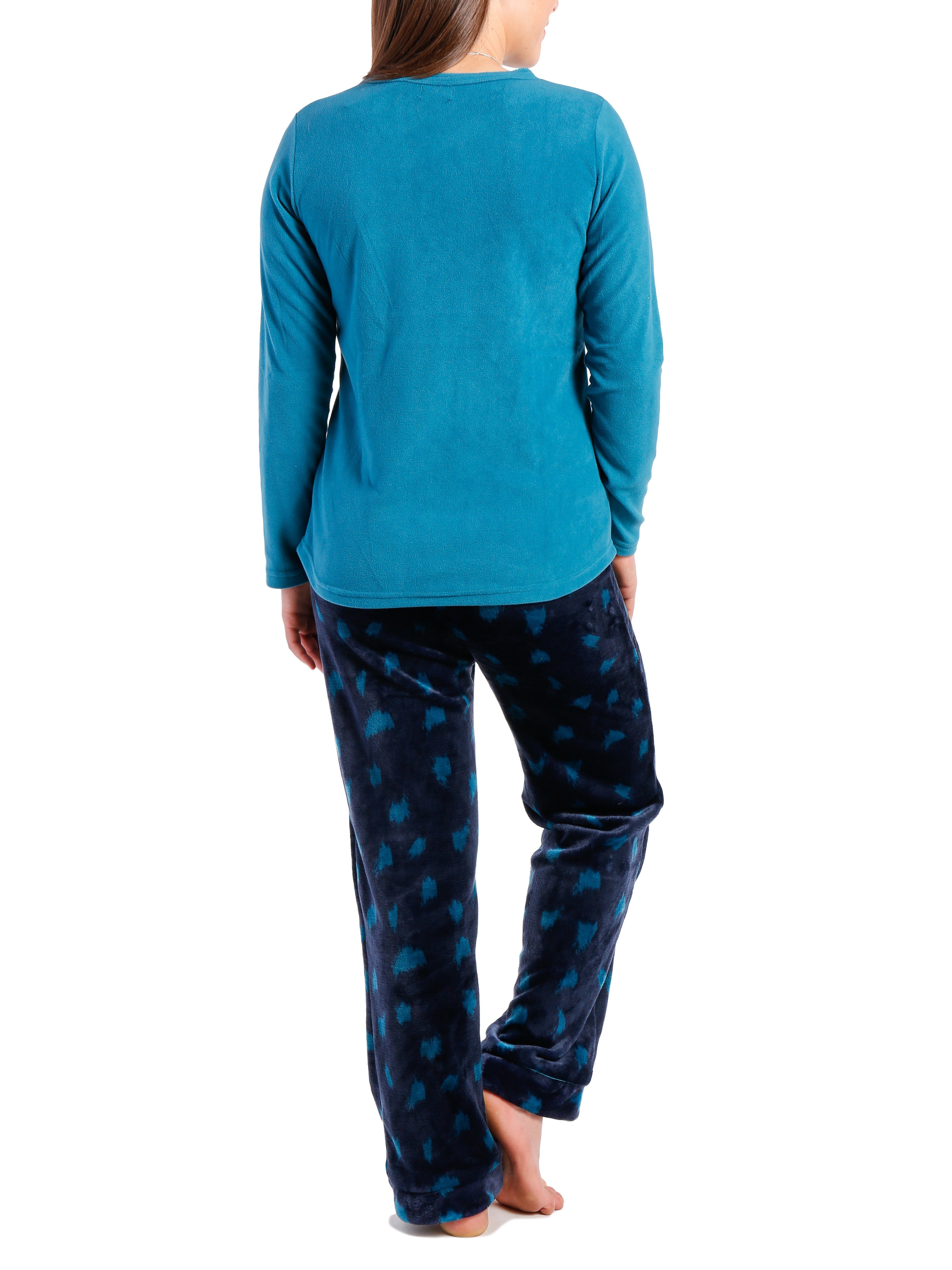 Snow Leopard - Navy/Teal