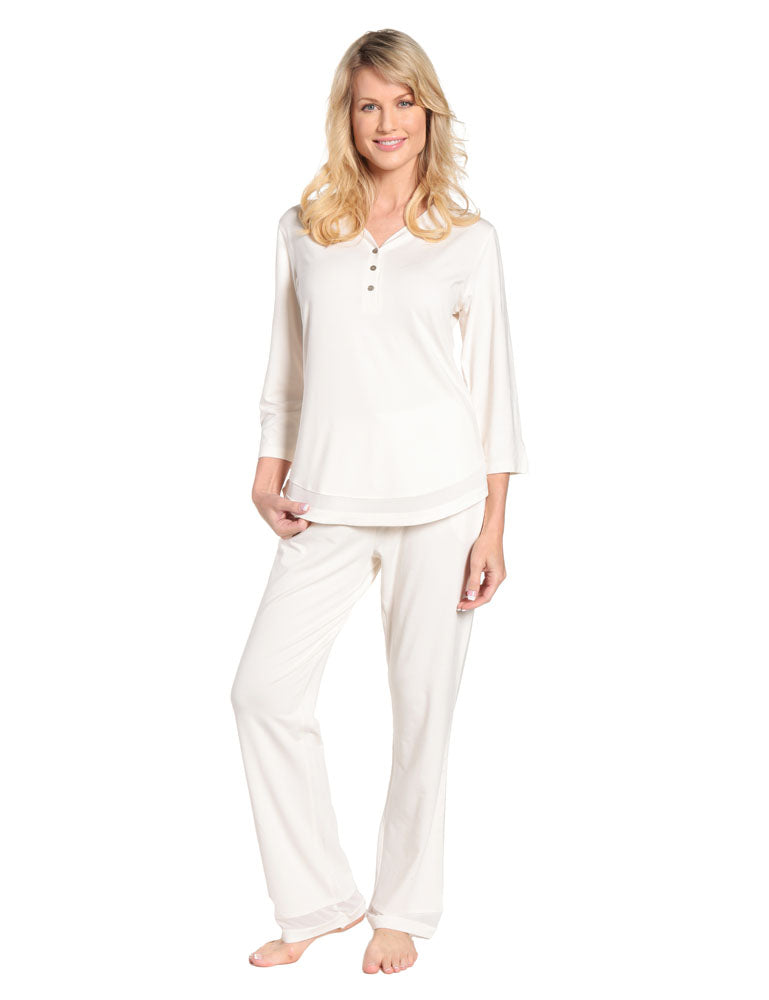 Womens Eco-PJ Bamboo Lounge Set