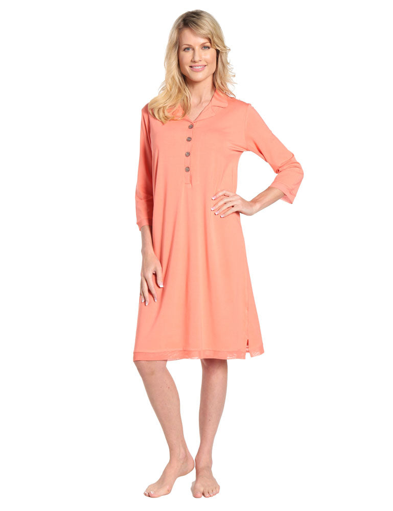 Womens Eco-PJ Bamboo Sleep Shirt