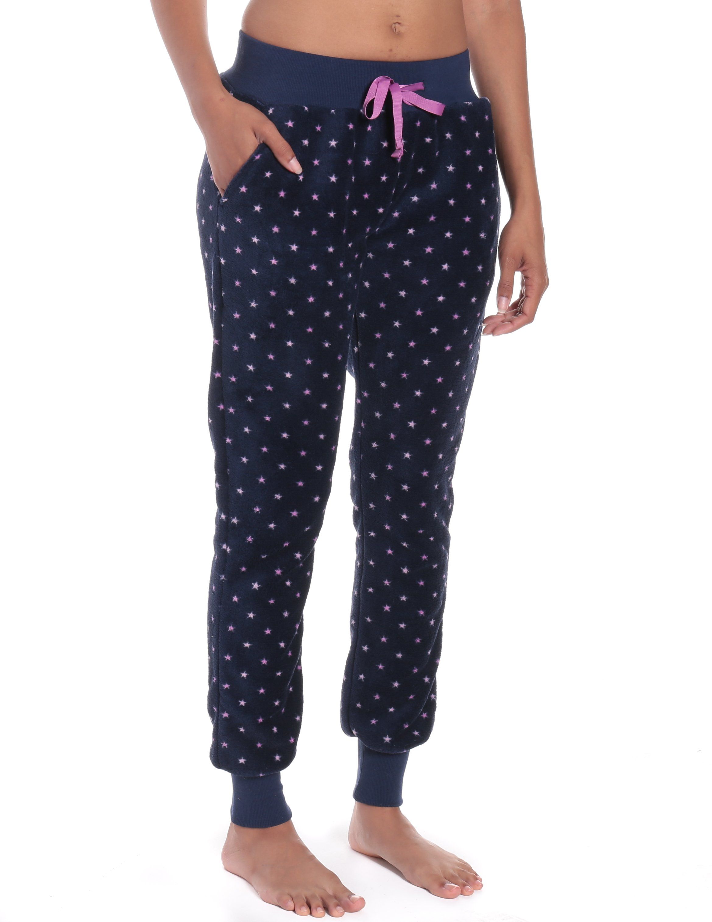 Stars - Navy/Pink