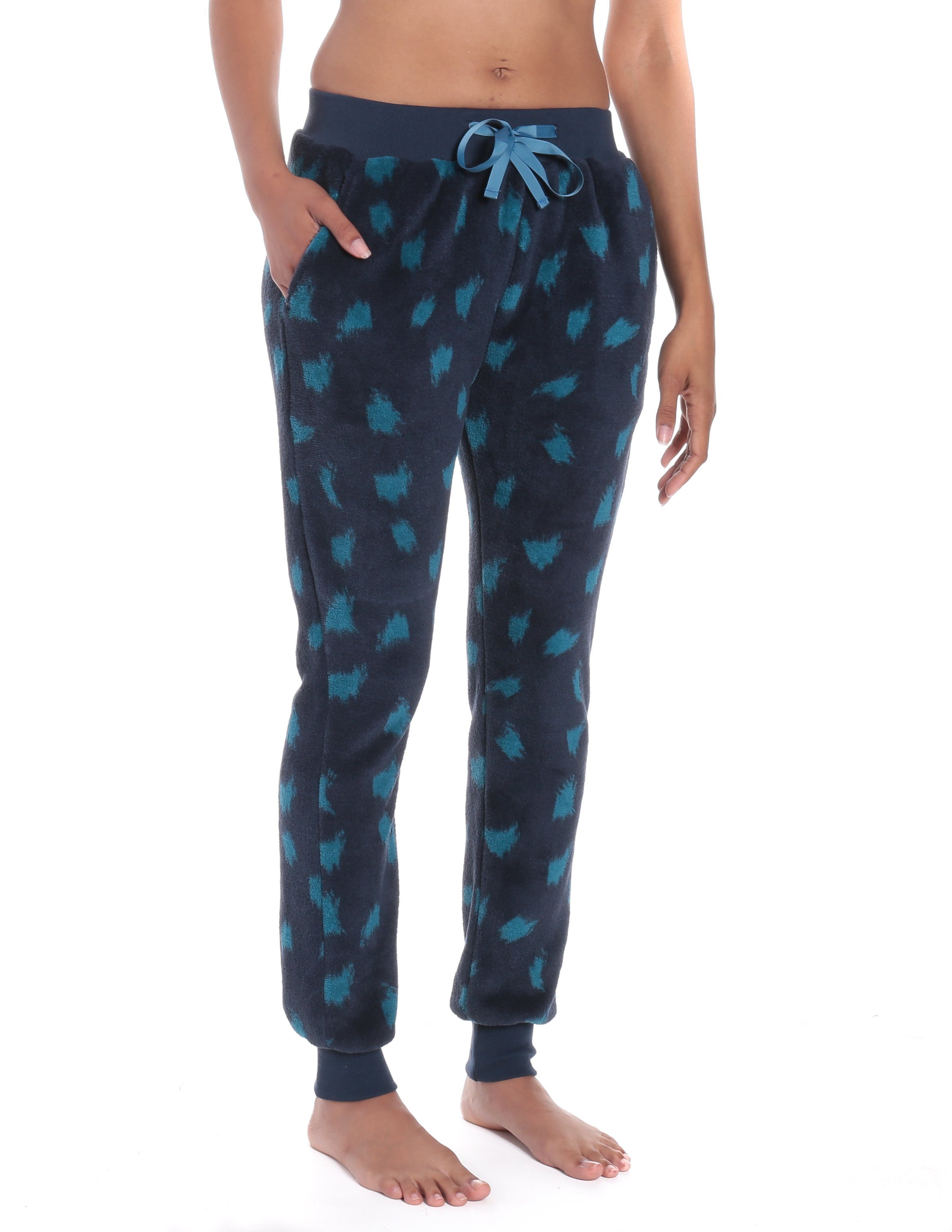 Snow Leopard - Navy/Teal