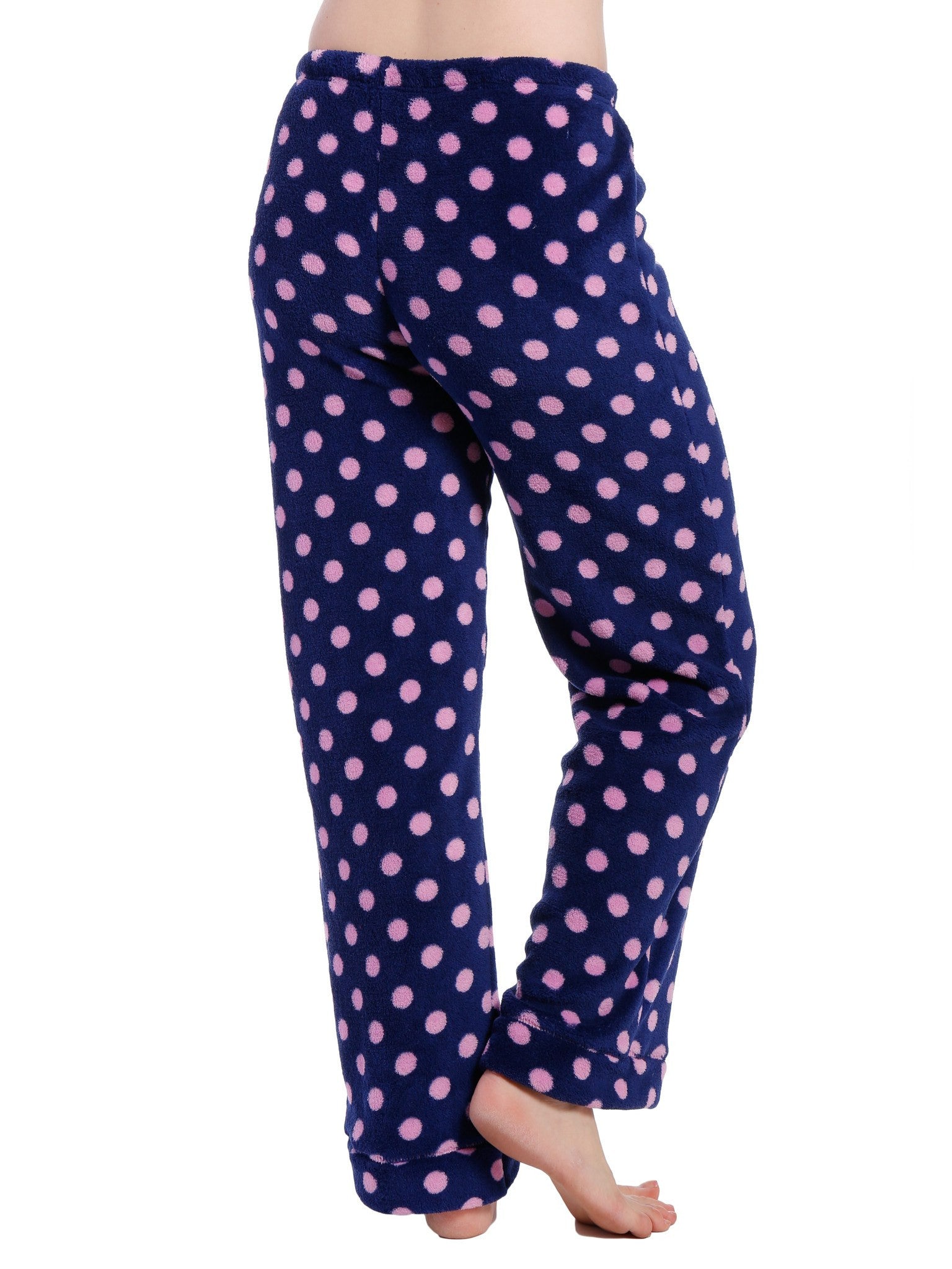 Polka - Navy/Pink