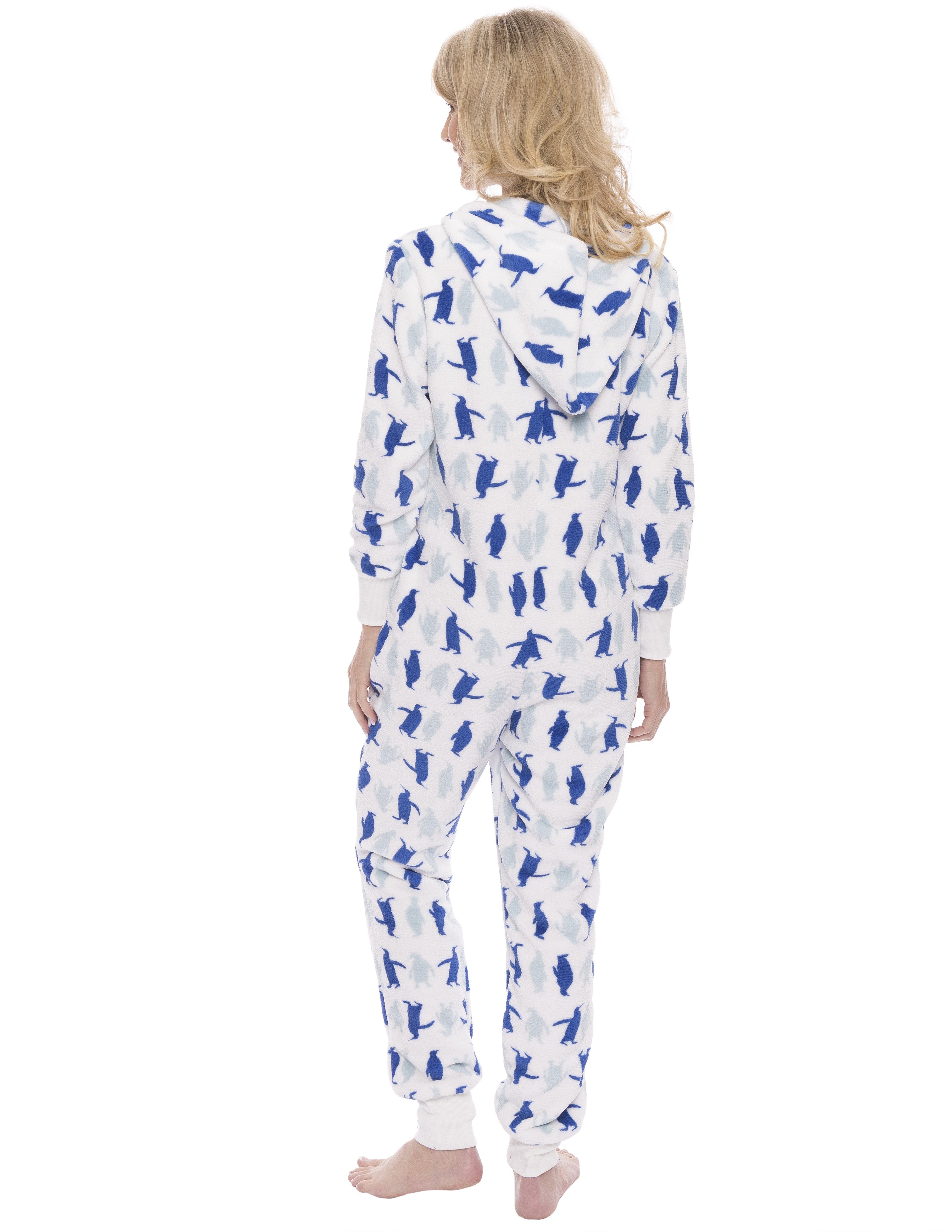 Penguin Mania - White/Blue