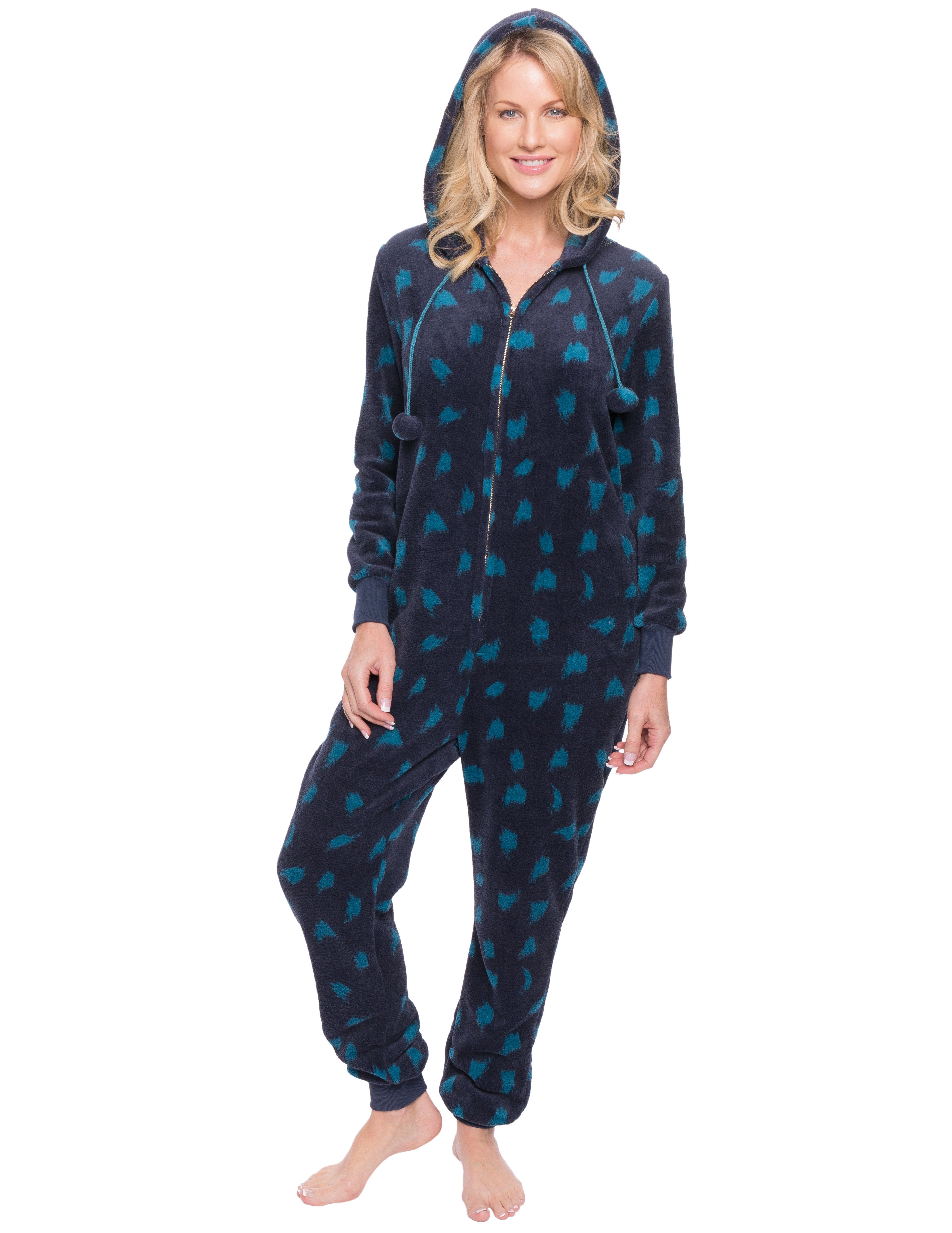 Snow Leopard - Navy/Teal