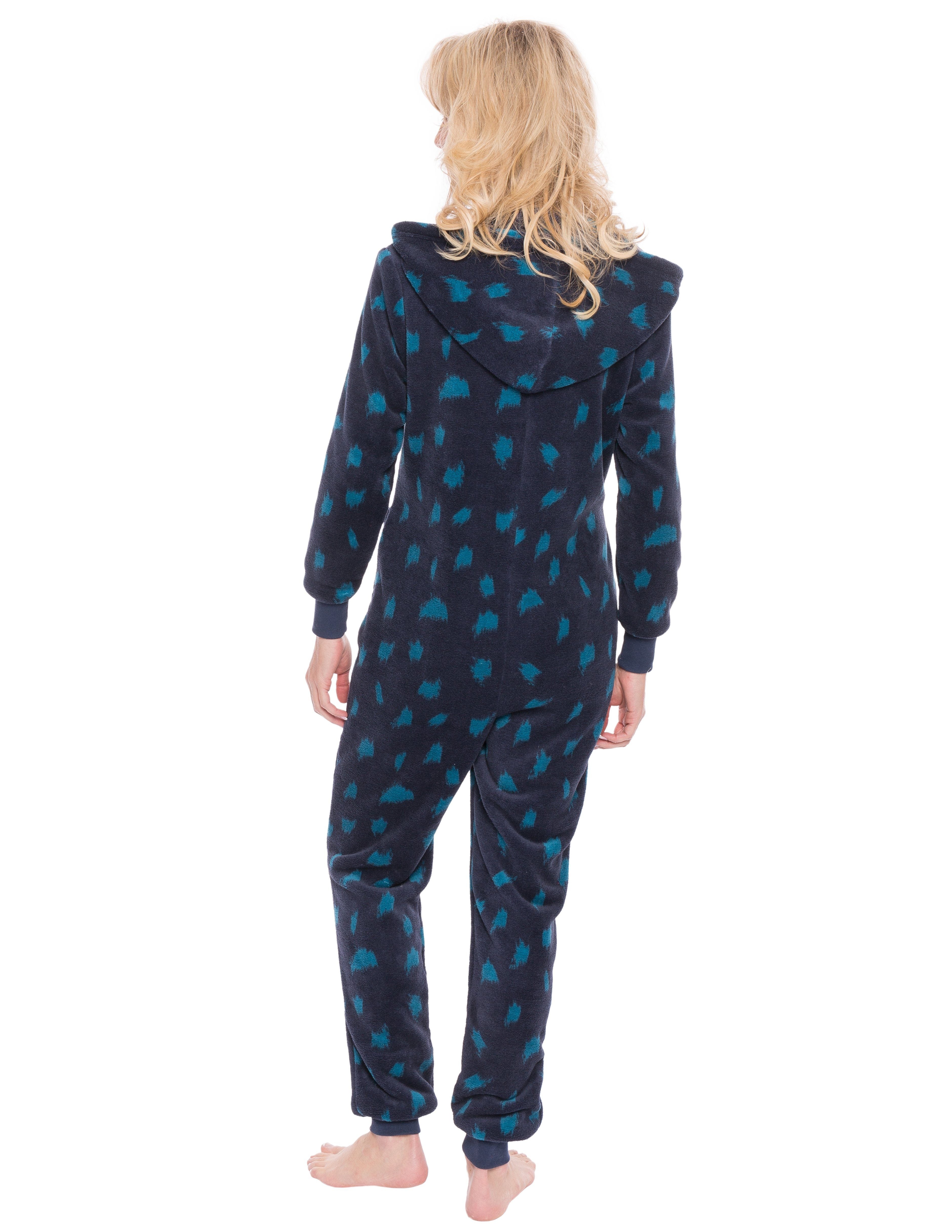 Snow Leopard - Navy/Teal
