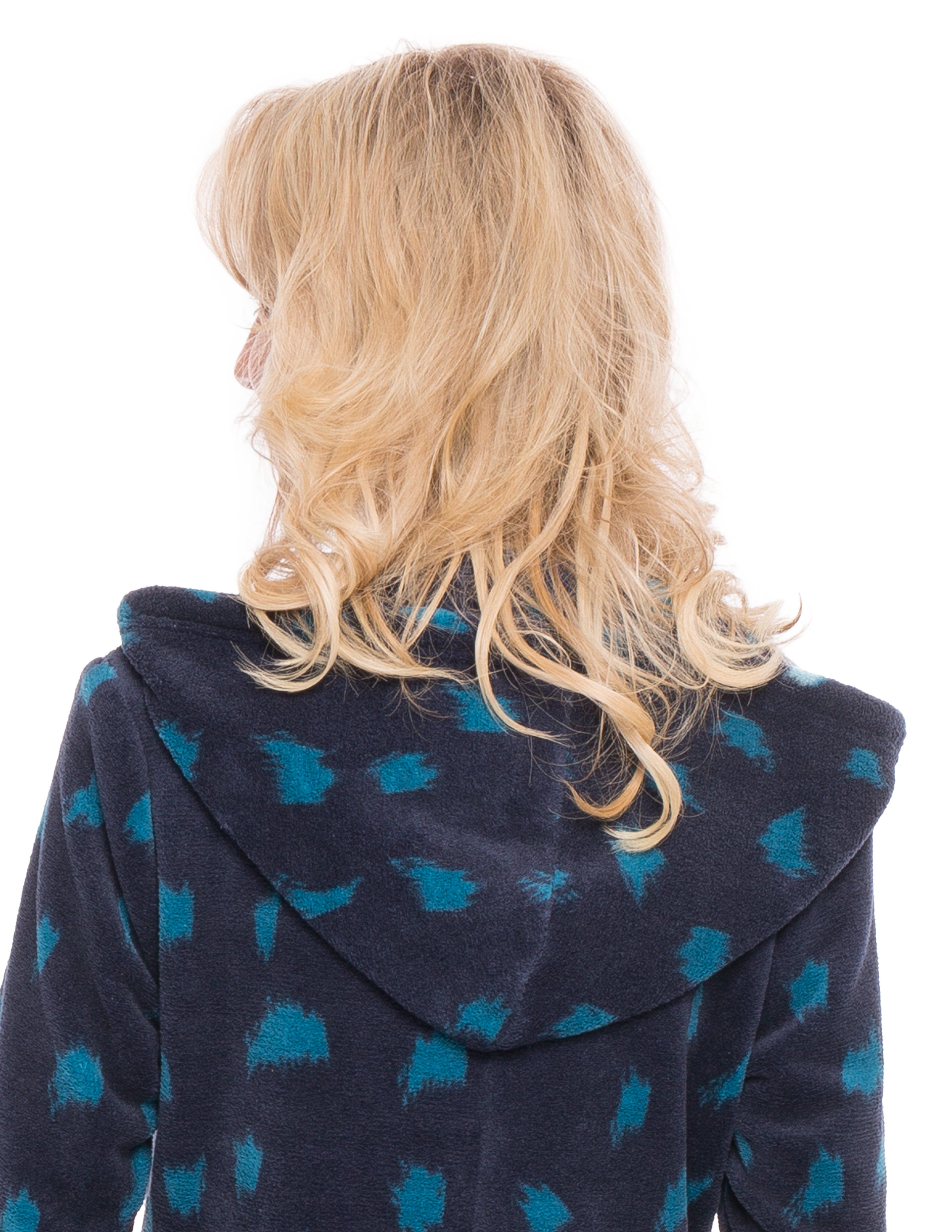 Snow Leopard - Navy/Teal