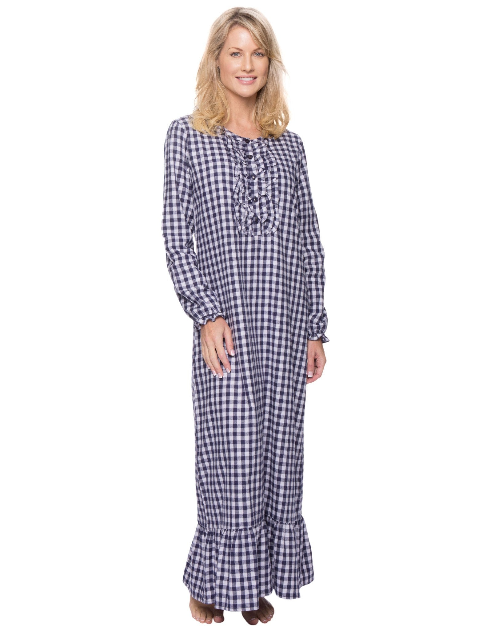 Women's Premium Flannel Long Gown