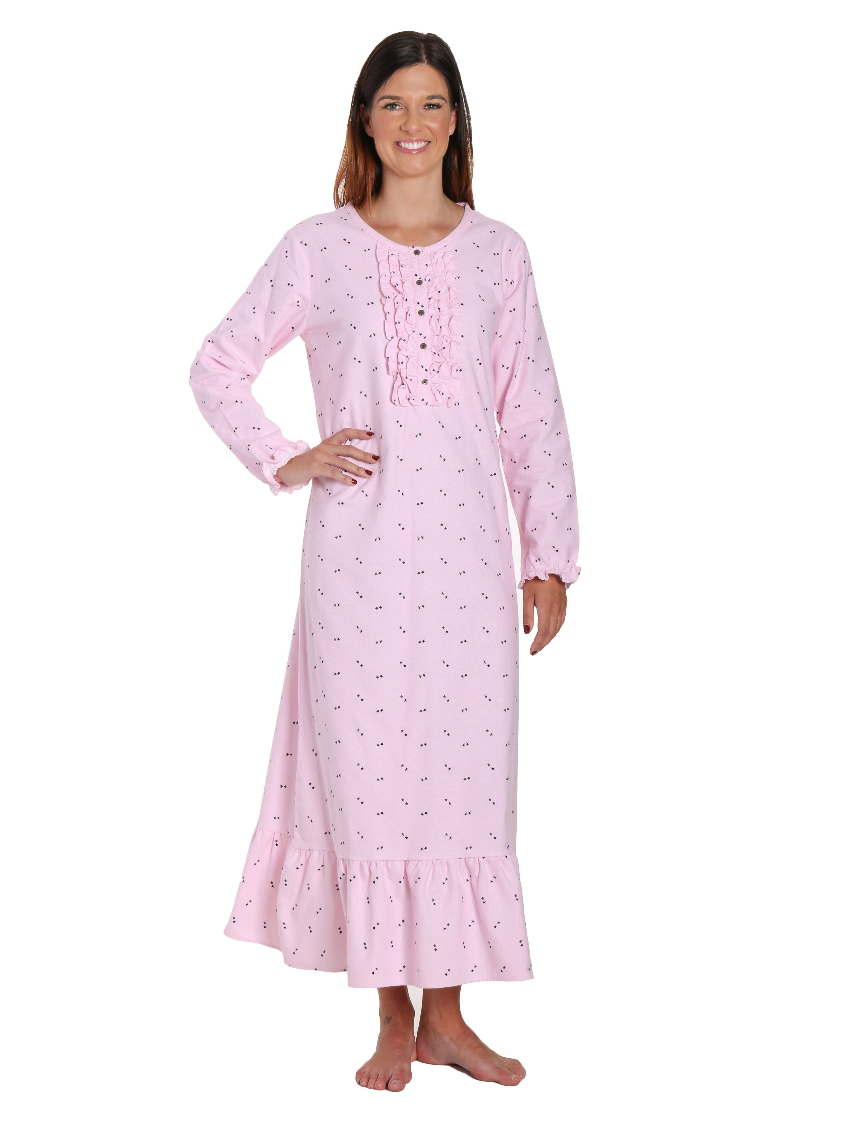 Women's Premium Flannel Long Gown