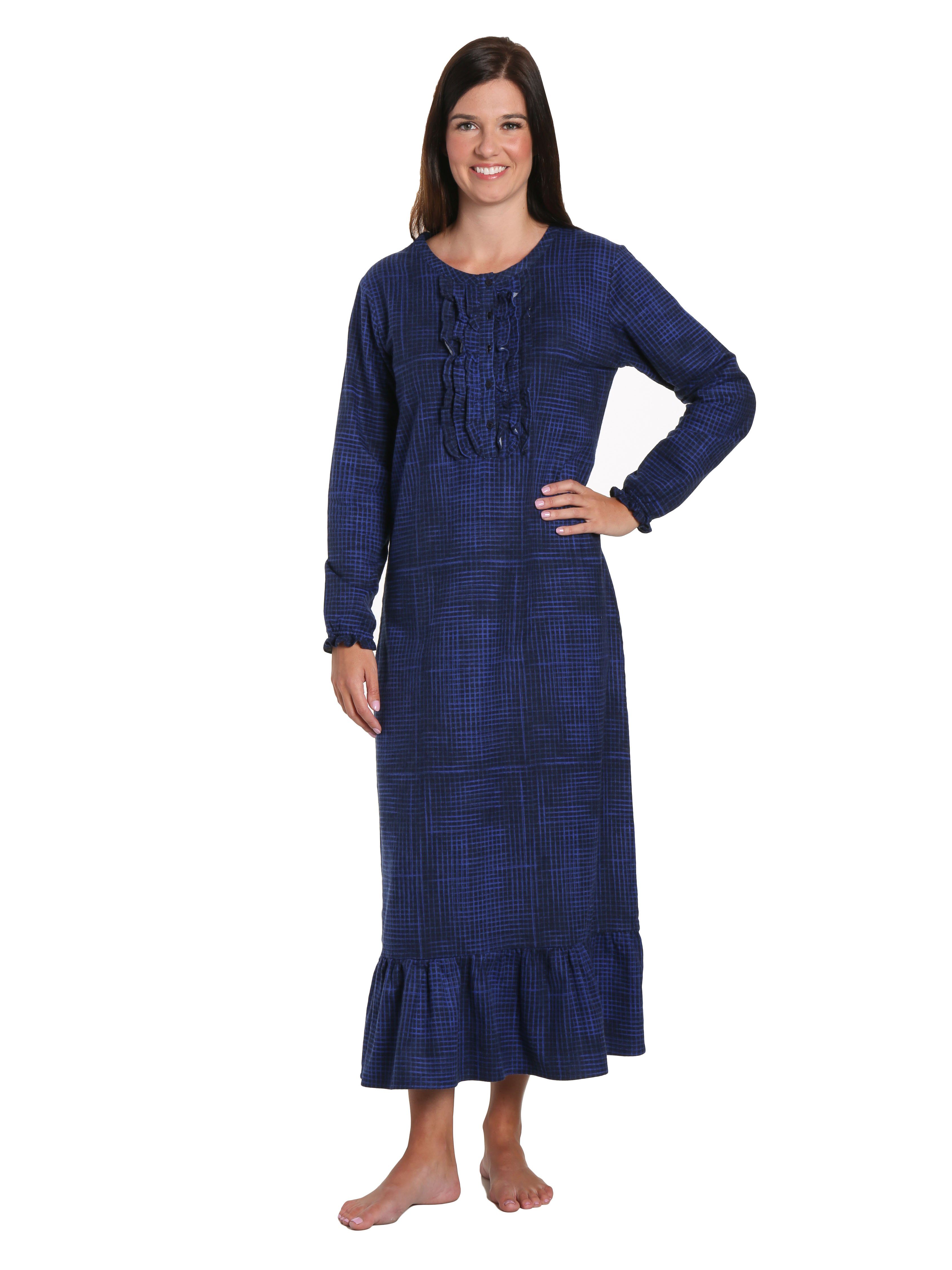 Women's Premium Flannel Long Gown