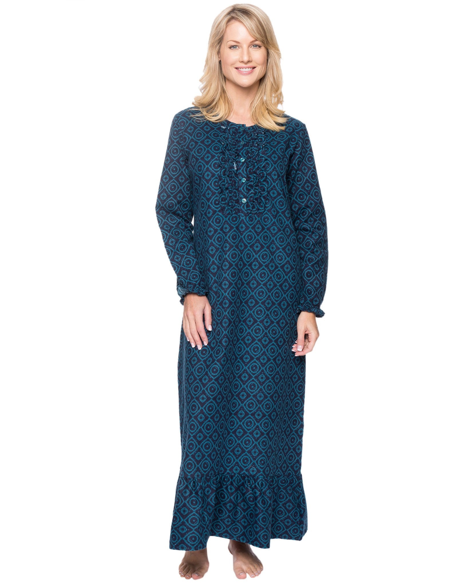 Women's Premium Flannel Long Gown