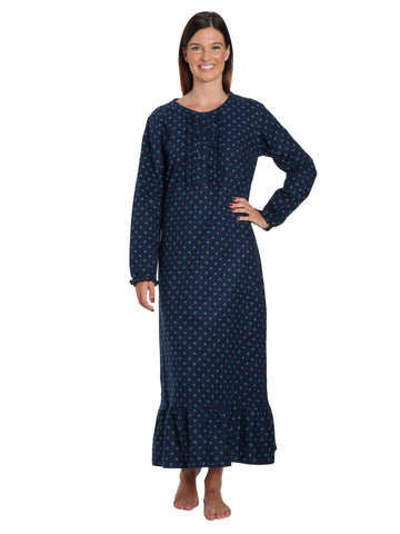 Women's Premium Flannel Long Gown