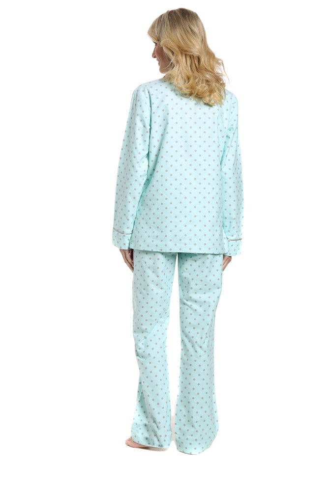 Dots Diva Aqua-Gray