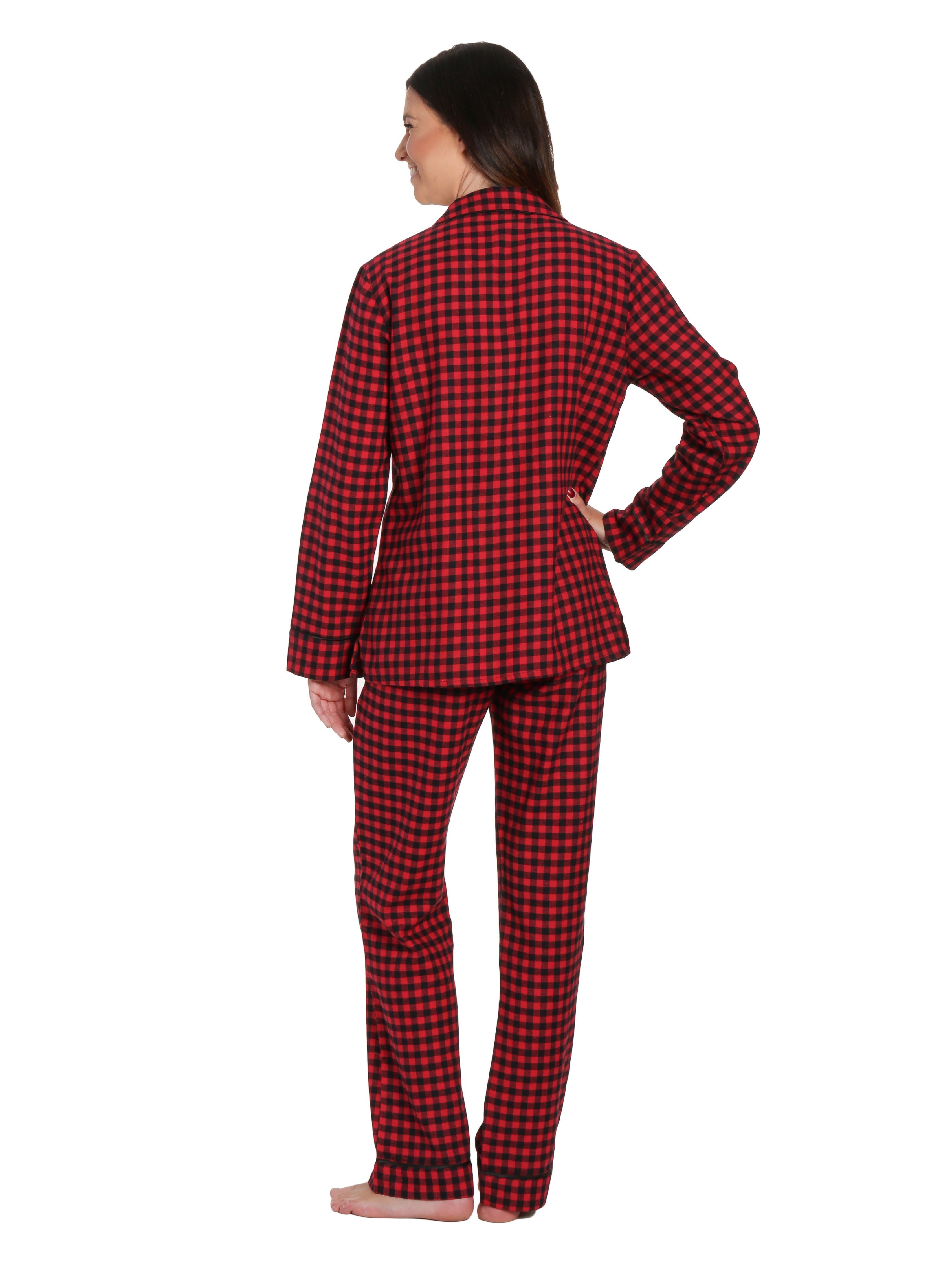 Gingham Red-Black