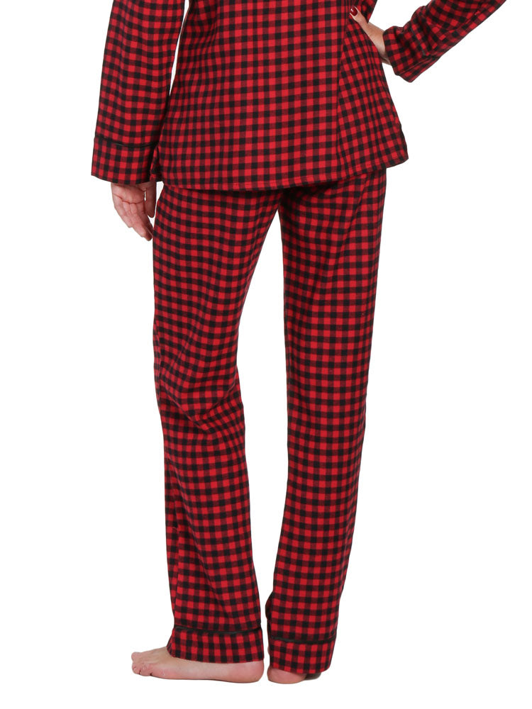 Gingham Red-Black