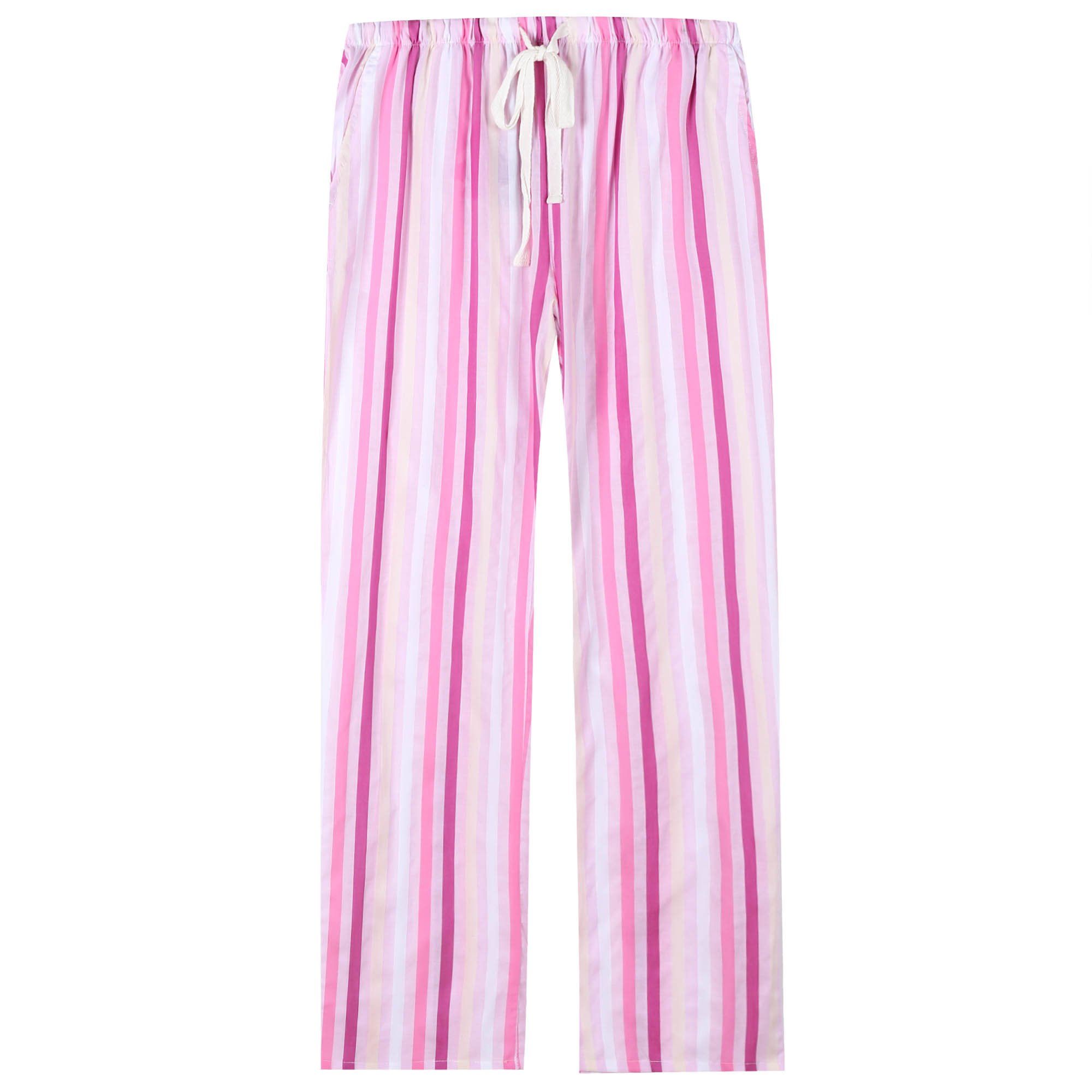 Pajama Pants for Women - 100% Cotton Lounge Pants Women PJ Pants