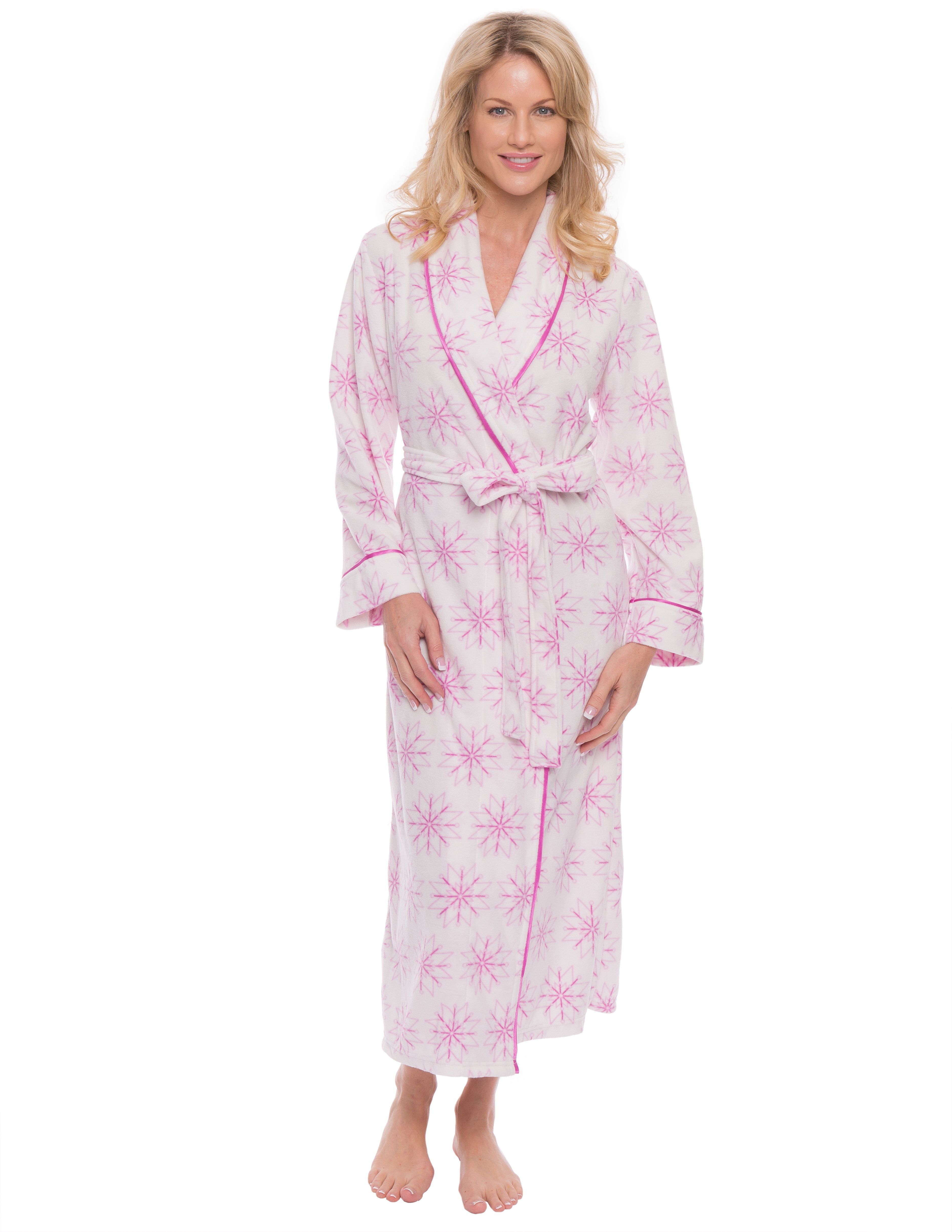 Womens Microfleece Robe