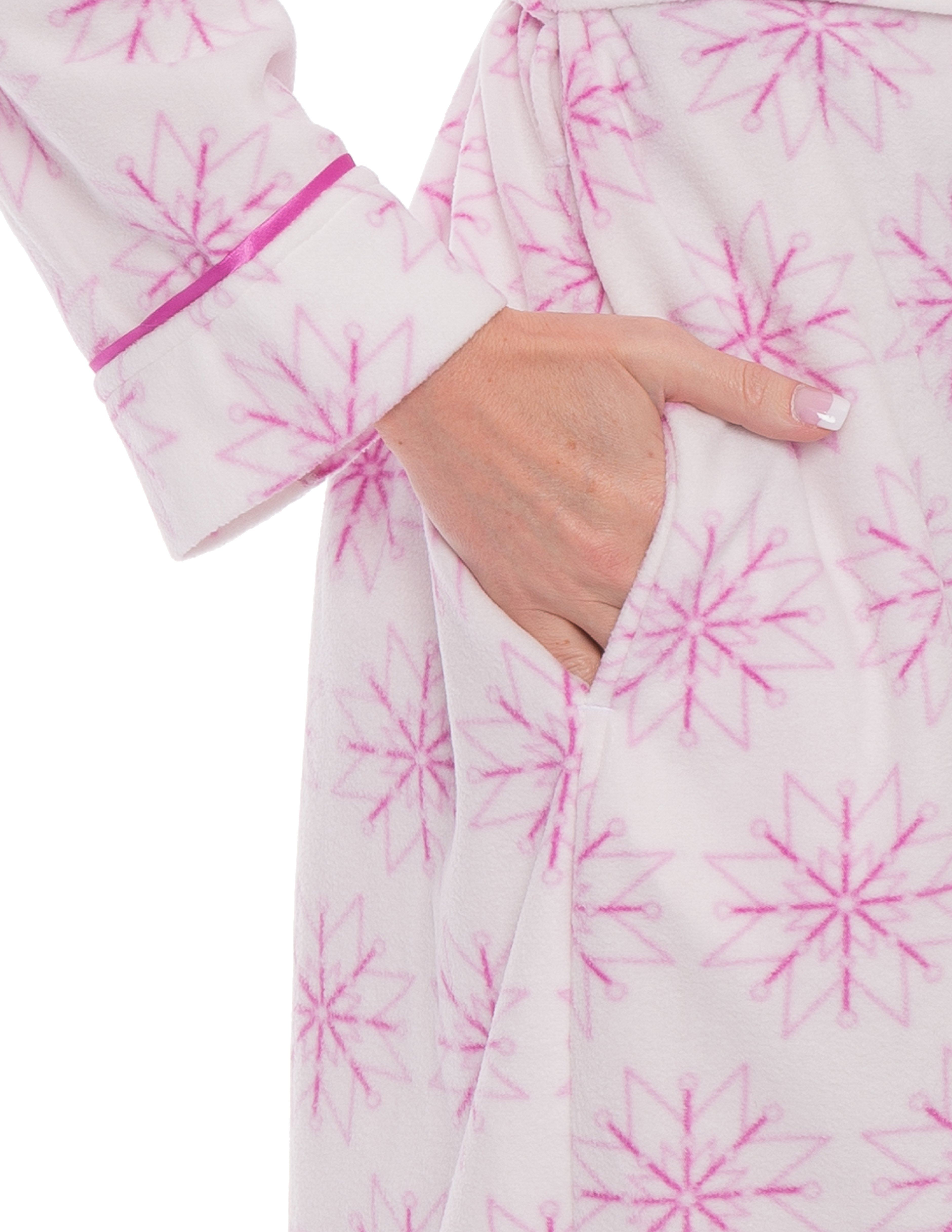 Snowflakes White/Purple