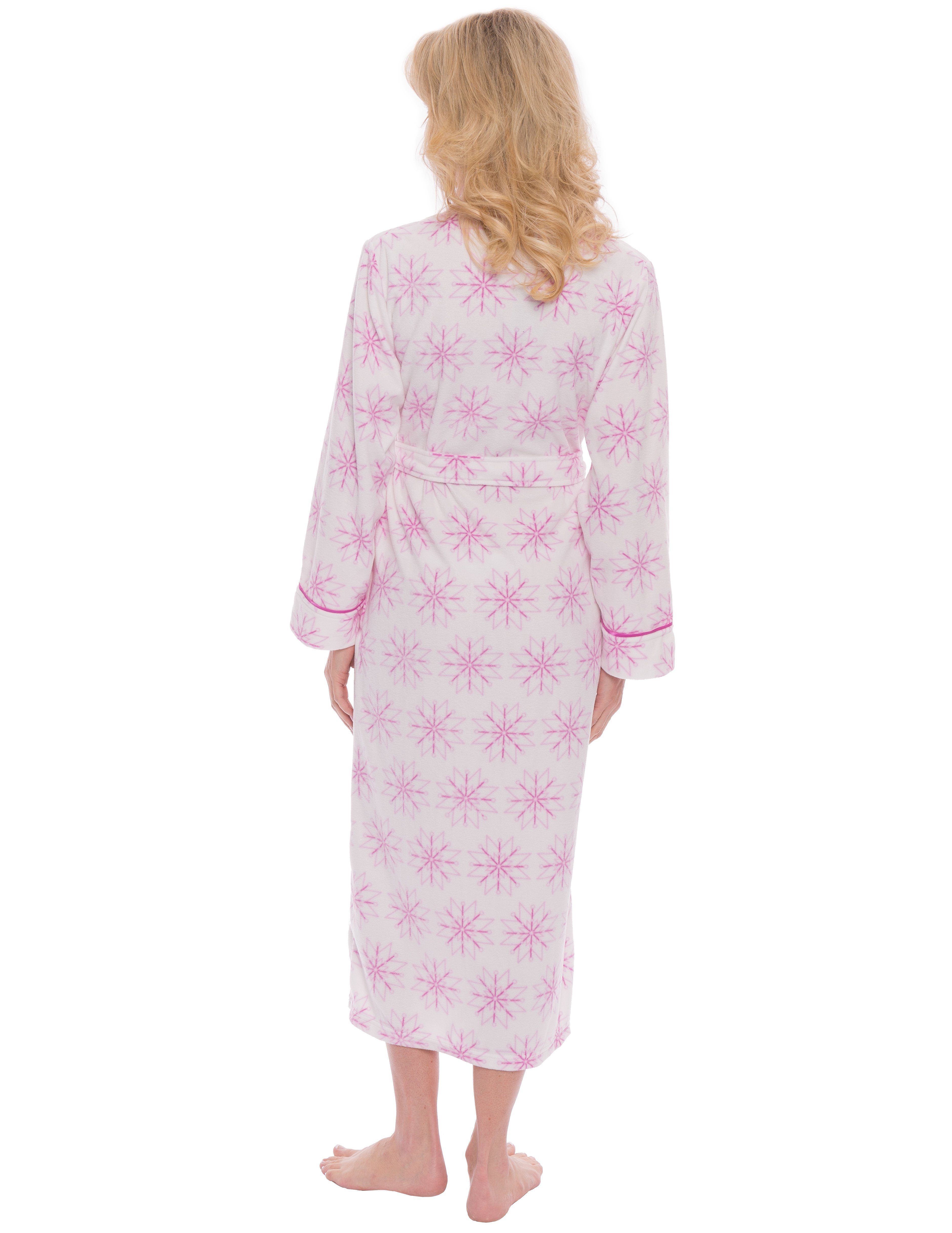 Snowflakes White/Purple