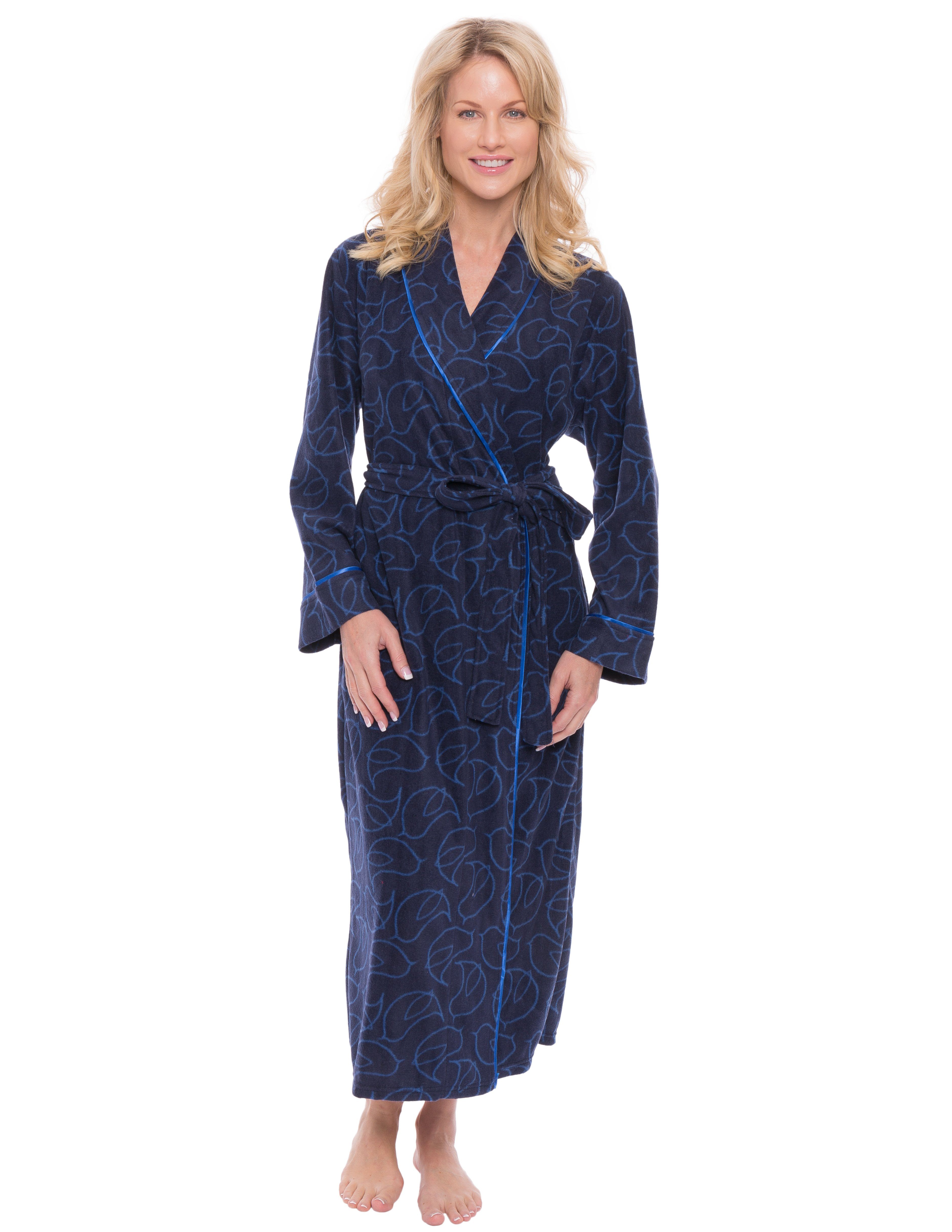 Womens Microfleece Robe