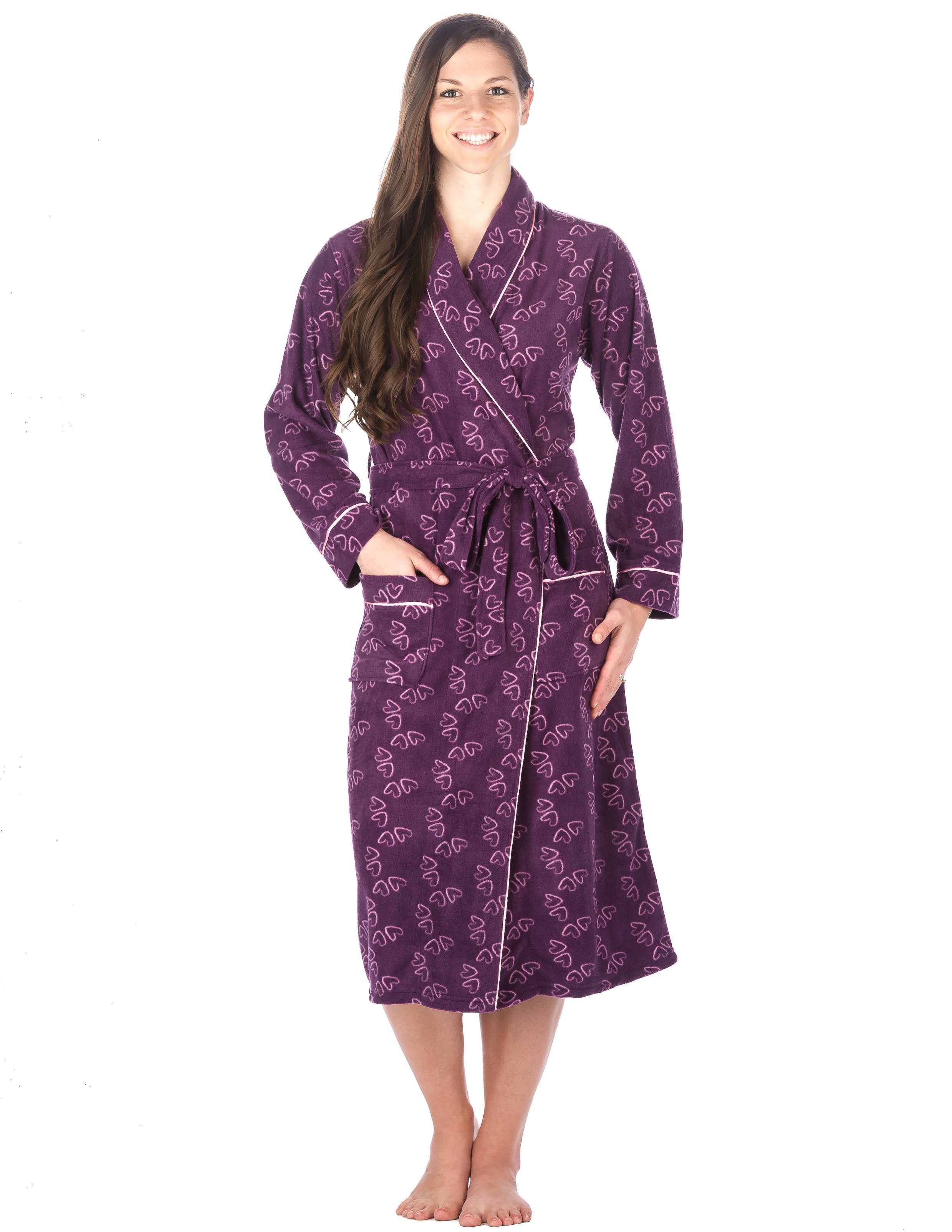 Womens Microfleece Robe