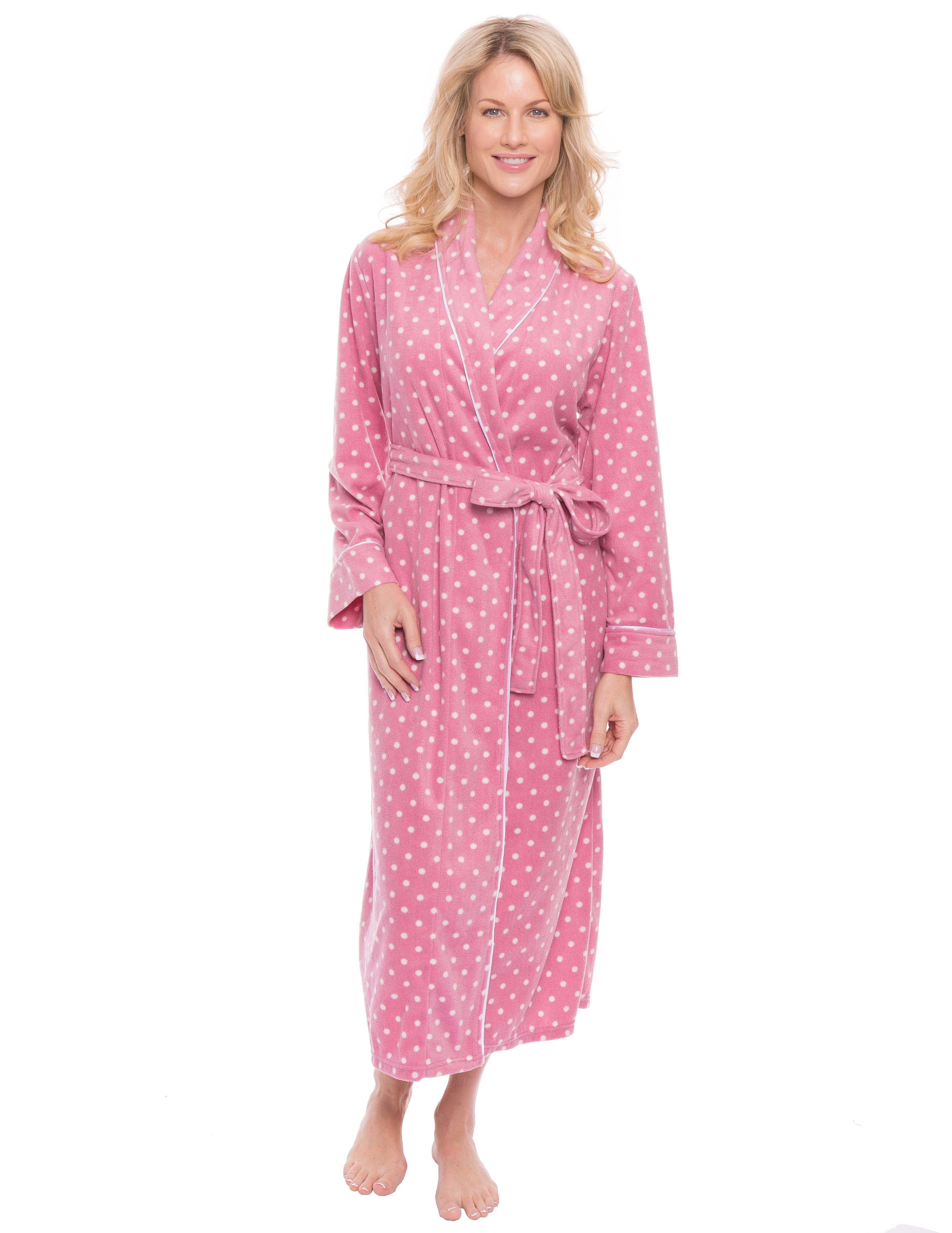 Womens Microfleece Robe