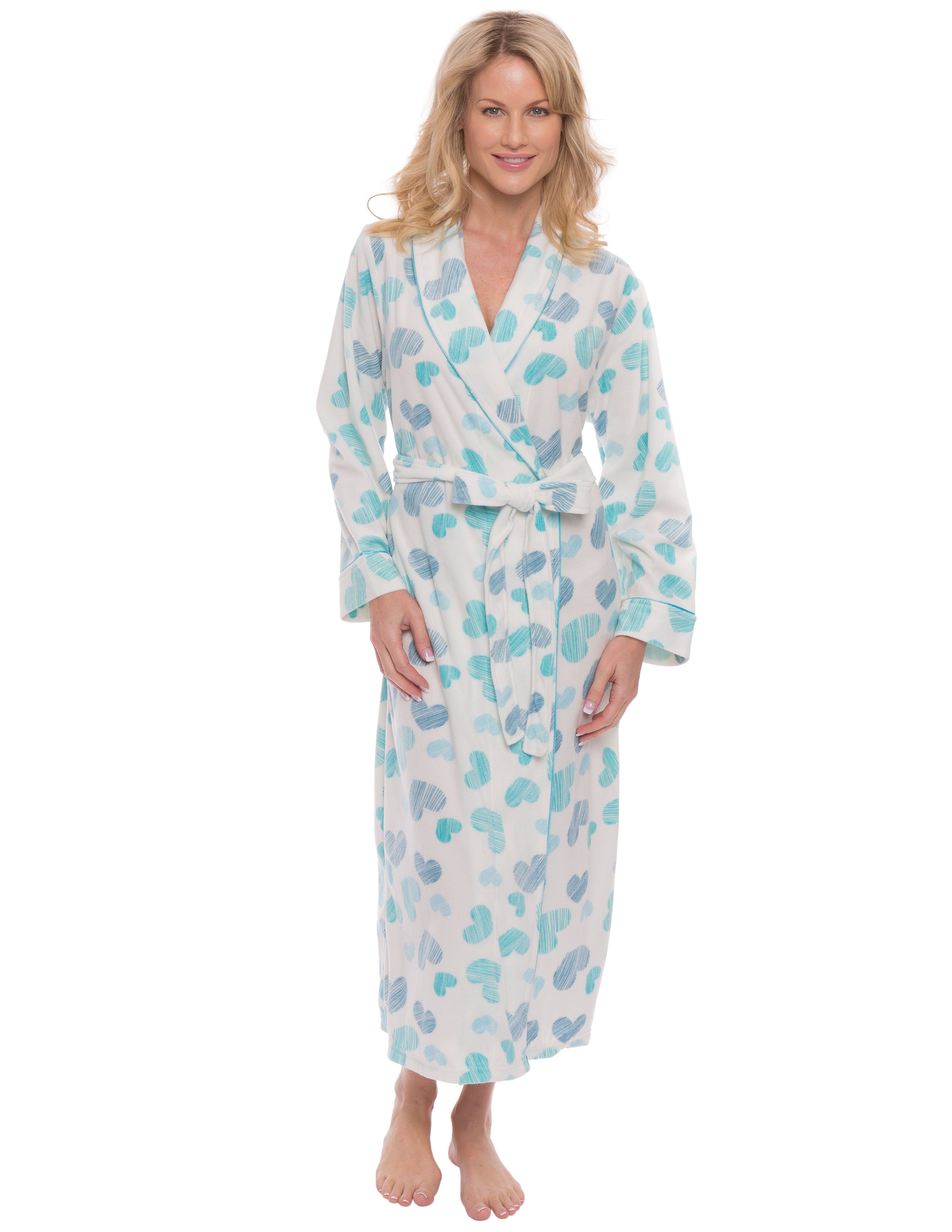 Womens Microfleece Robe