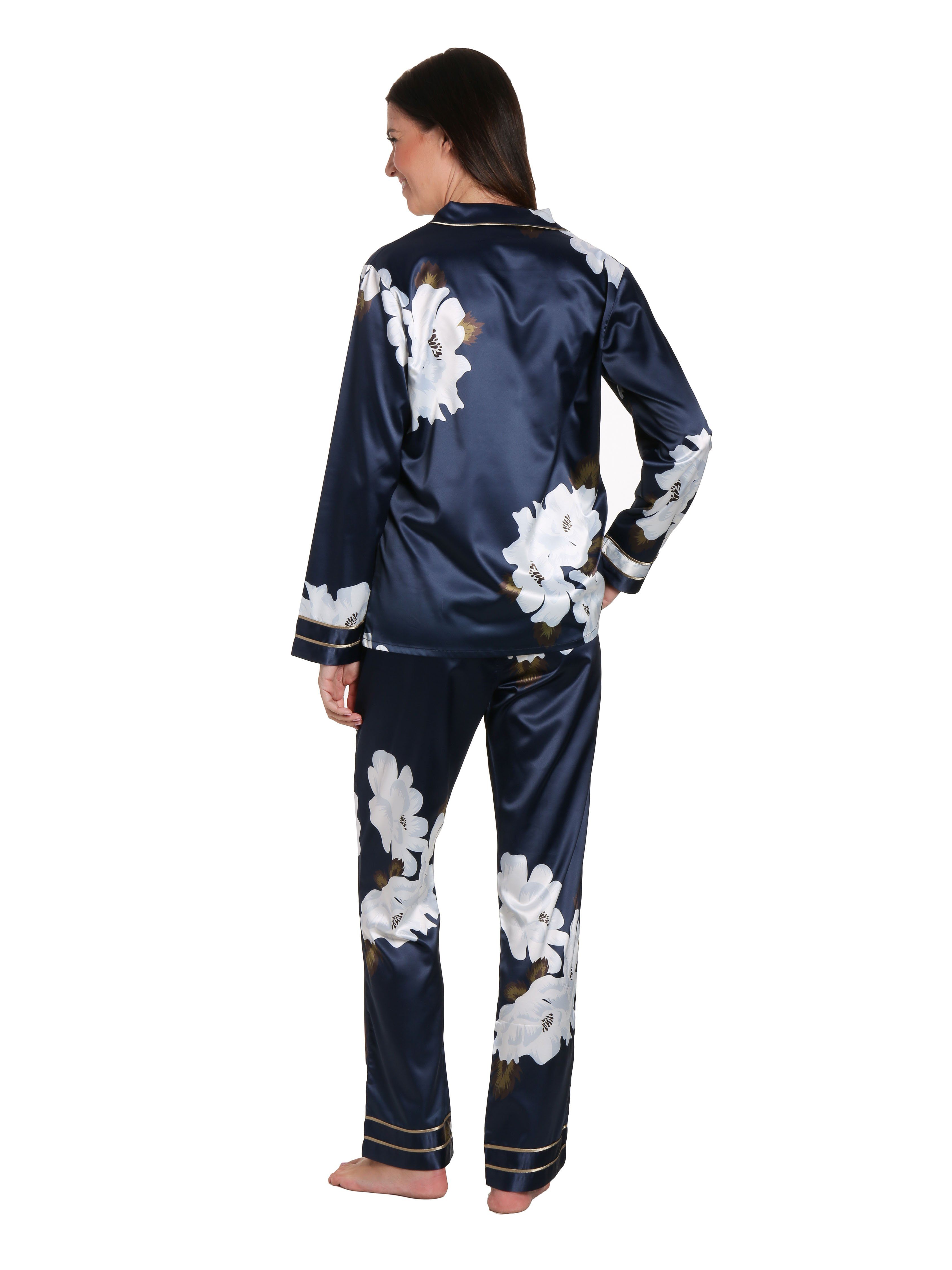 Floral Bloom - Dark Blue