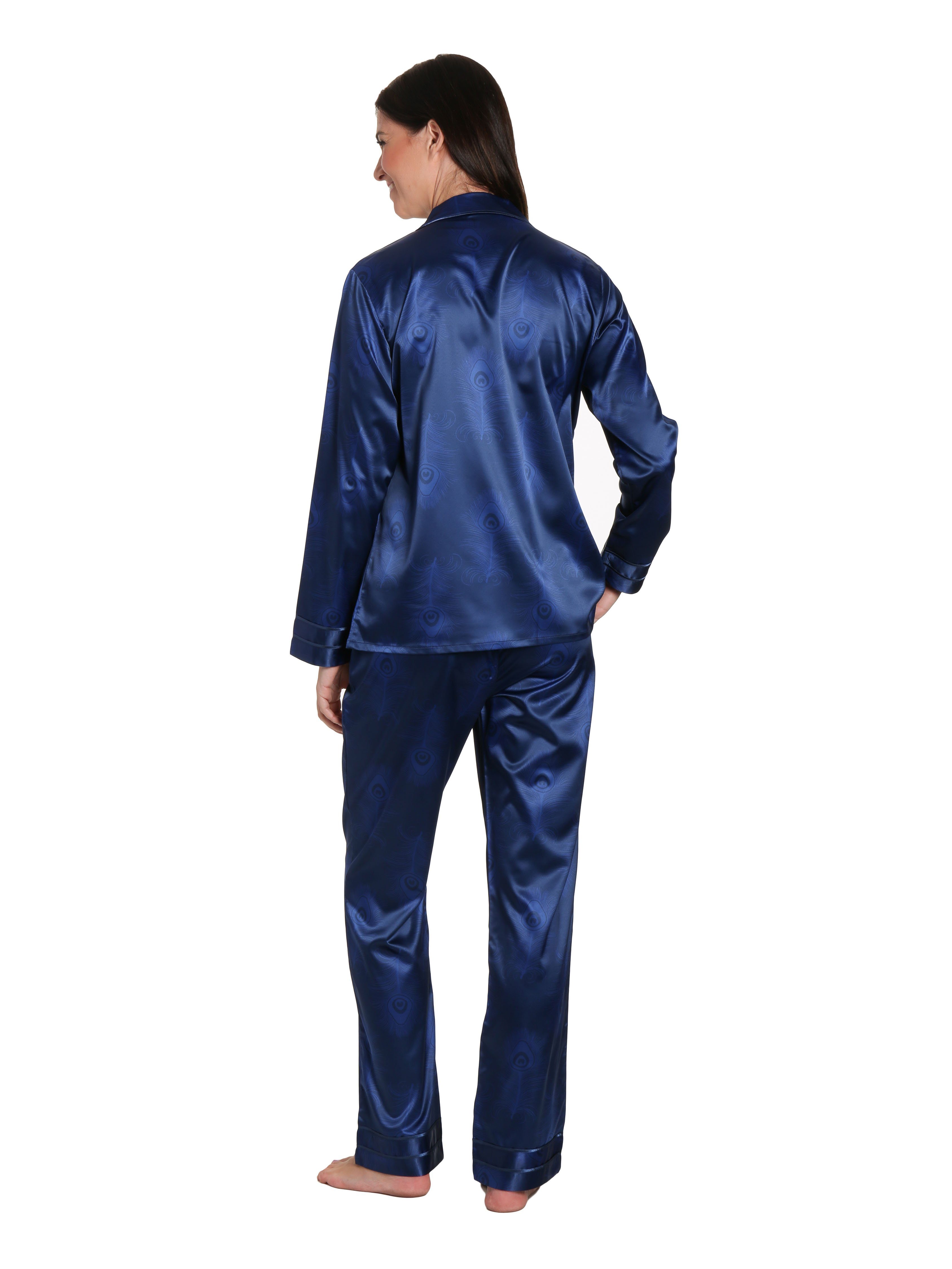 Peacock Feathers - Dark Blue