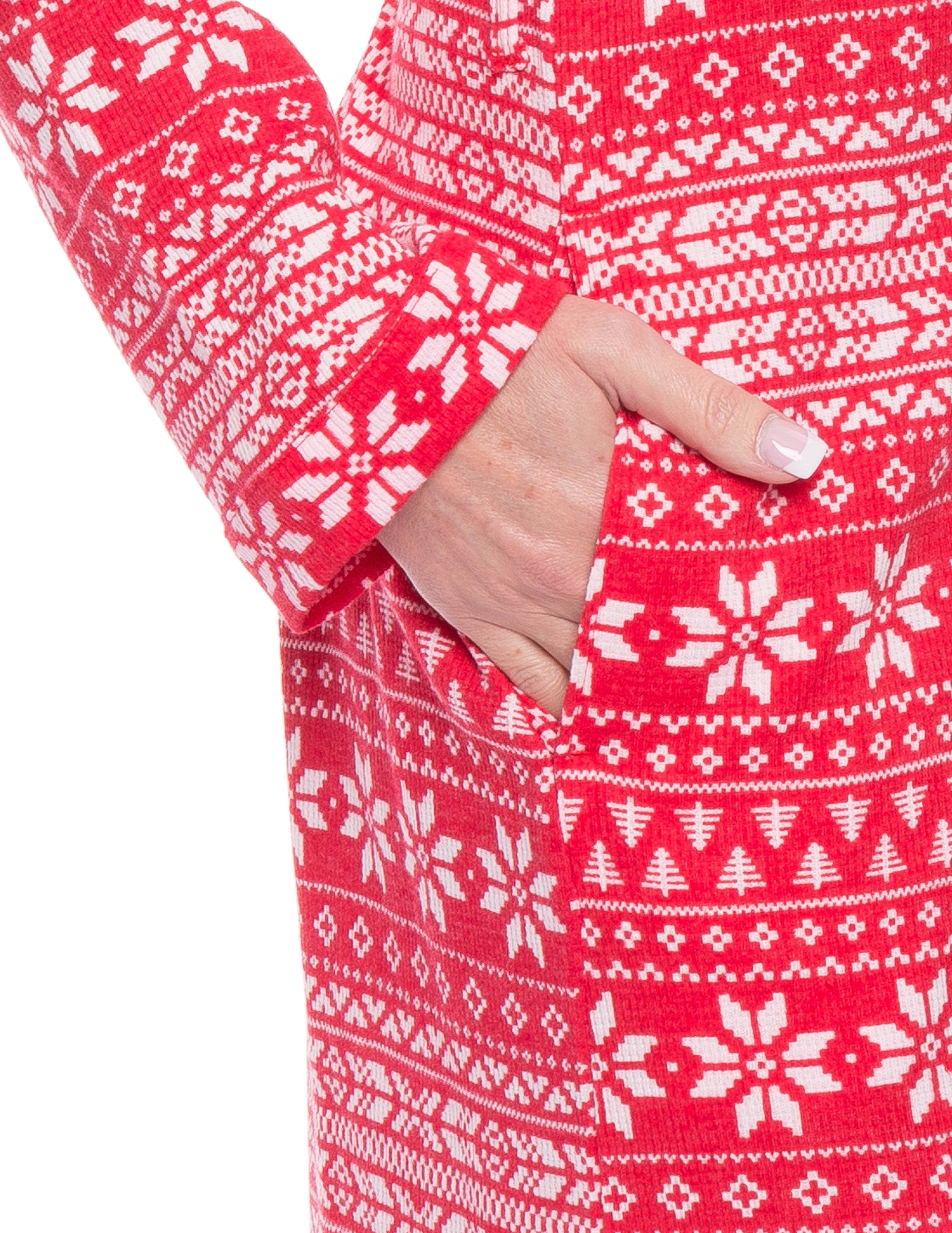 Fair Isle Red/White