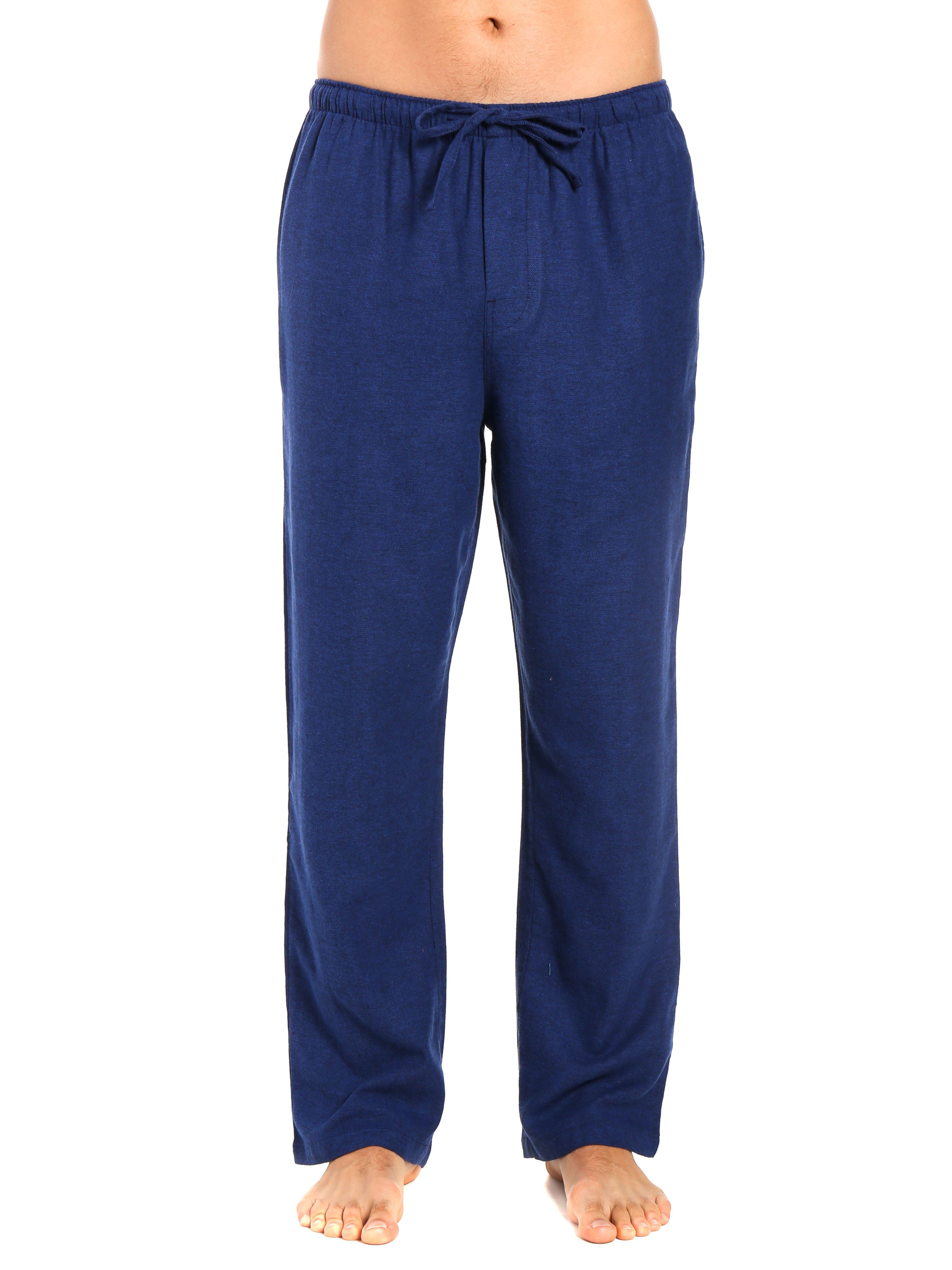 Men's 100% Cotton Flannel Lounge Pants