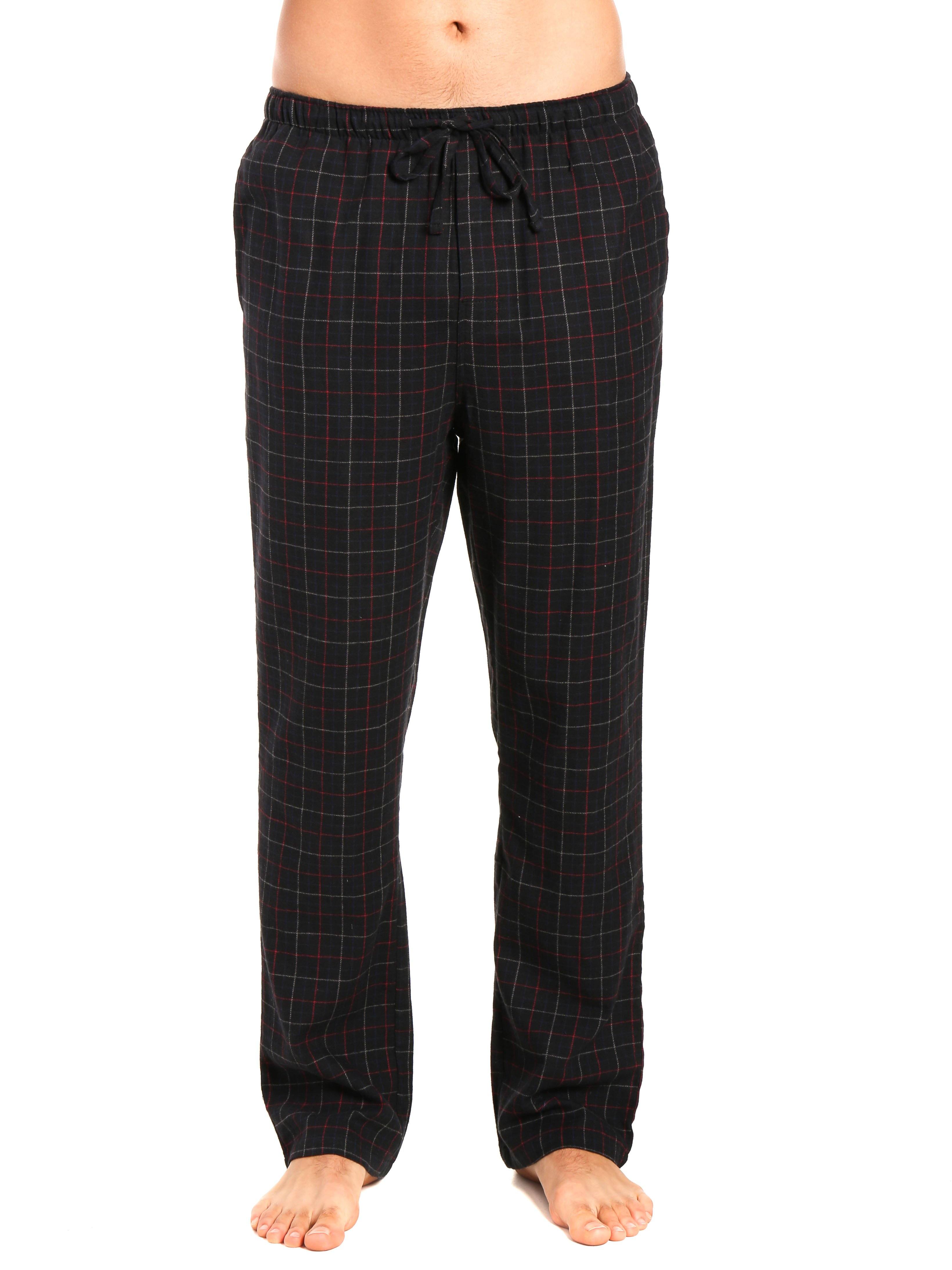 Men's 100% Cotton Flannel Lounge Pants