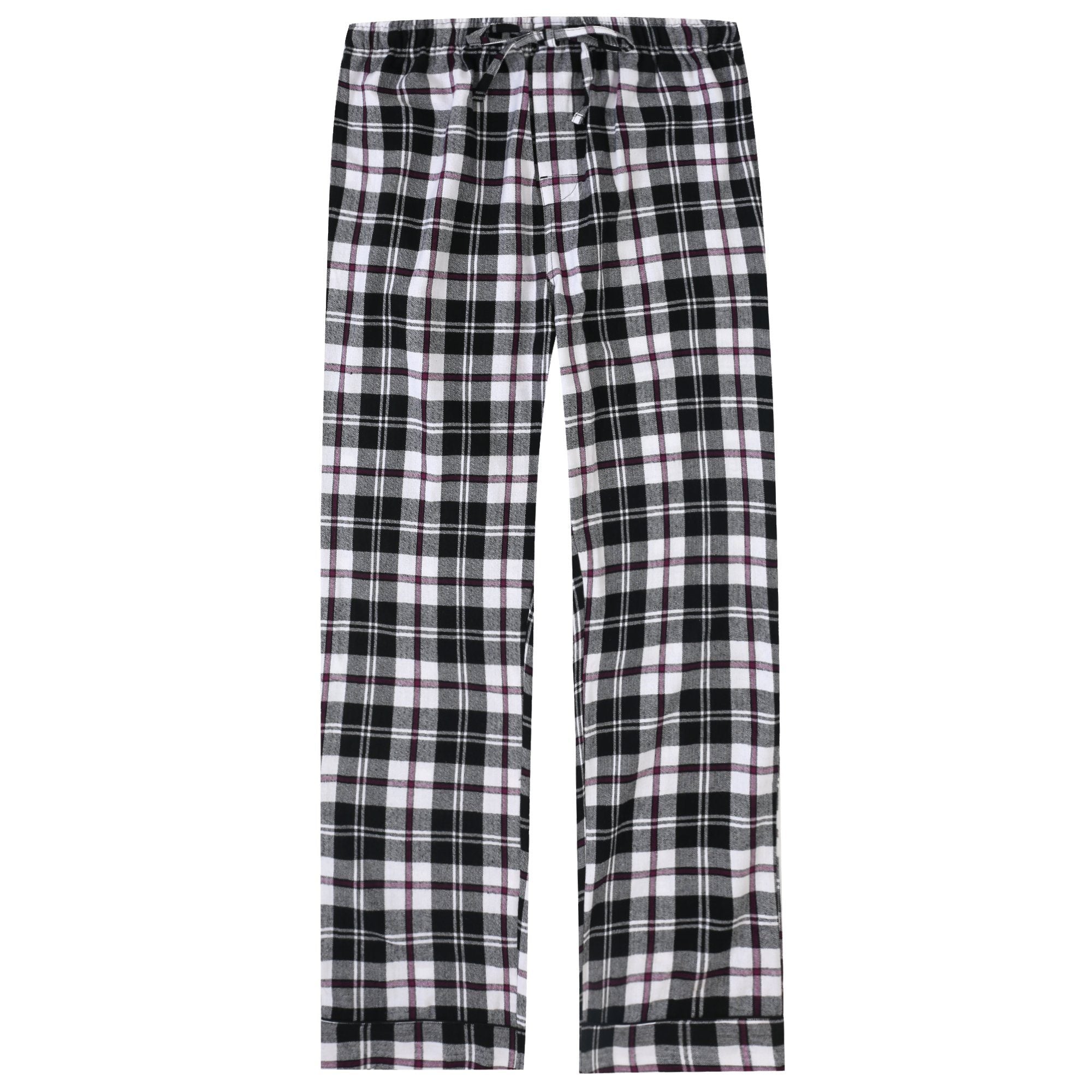 Men's 100% Cotton Flannel Lounge Pants