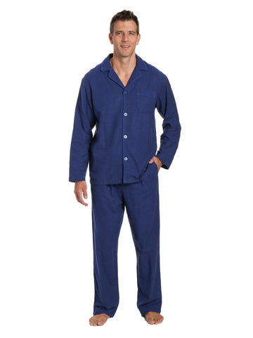 Men's 100% Cotton Flannel Pajama Set