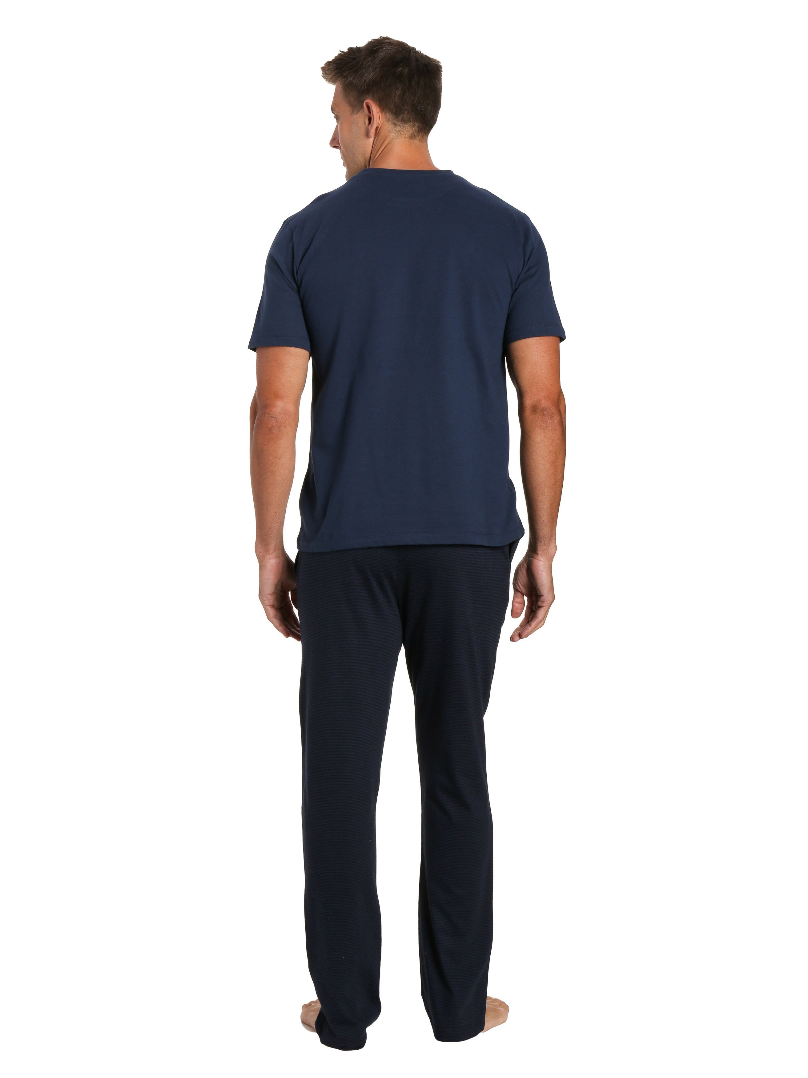 Stripe Navy Pant with Navy Top