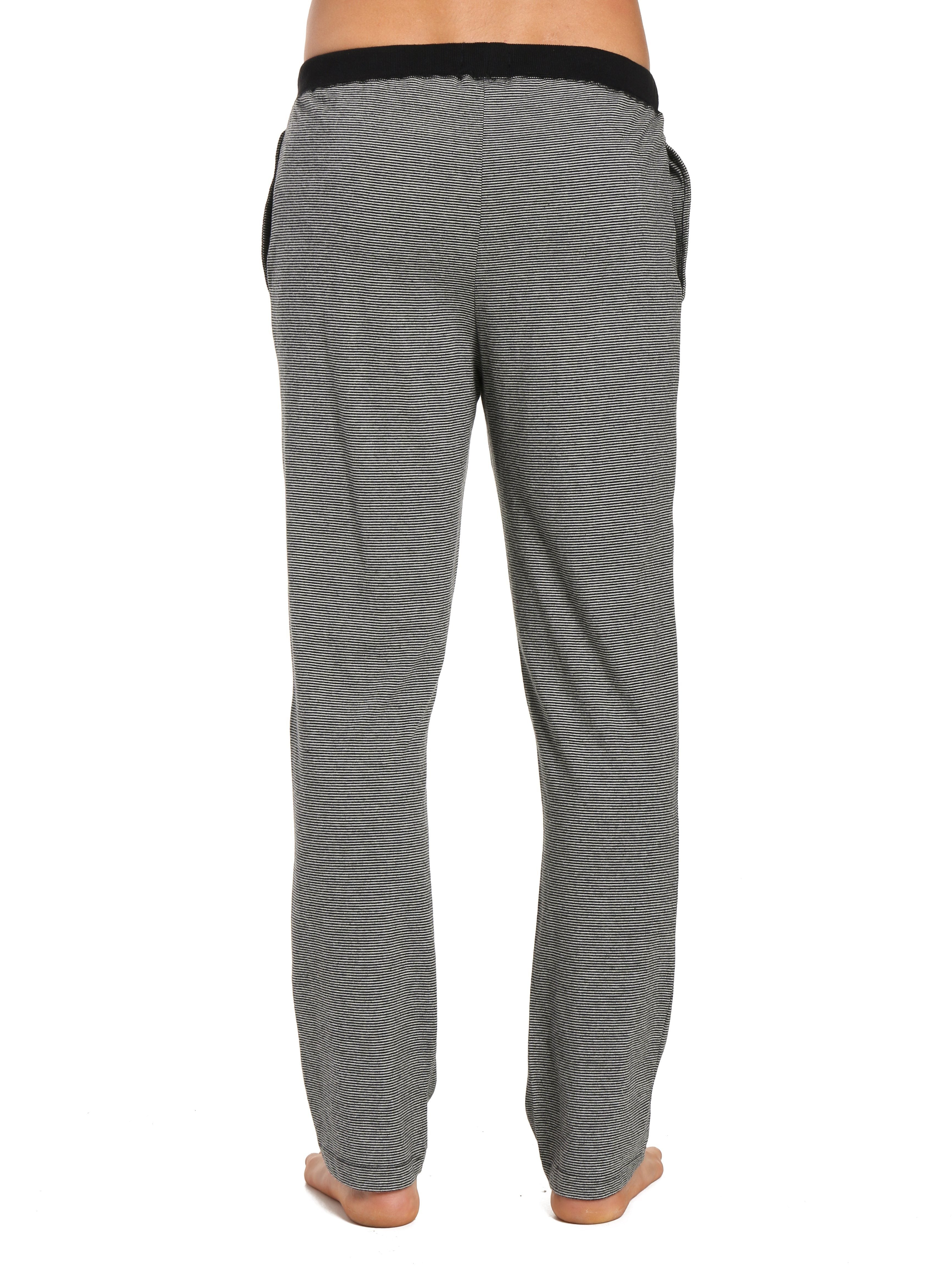 Stripes Black-Heather Gray